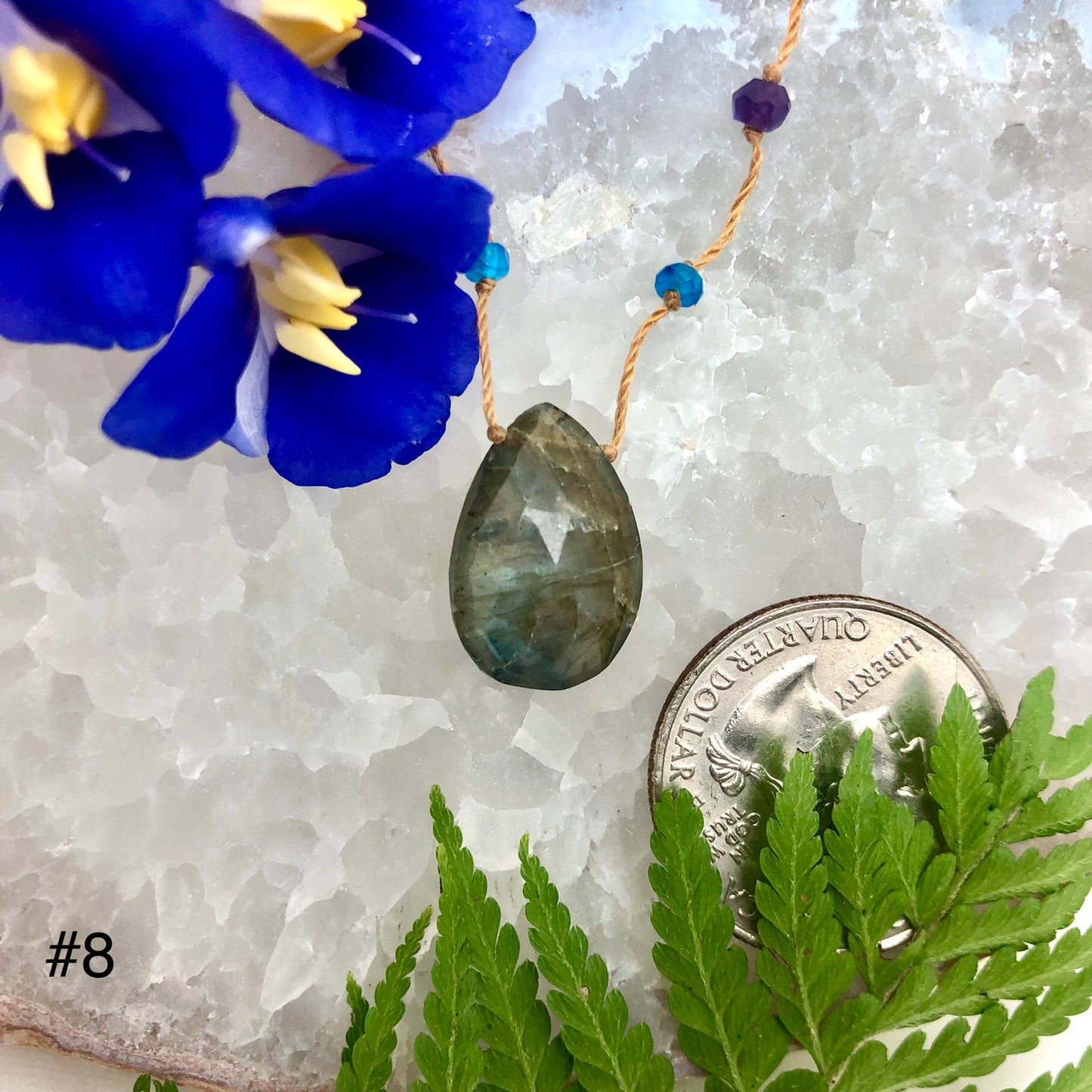 Labradorite Rainbow Drop