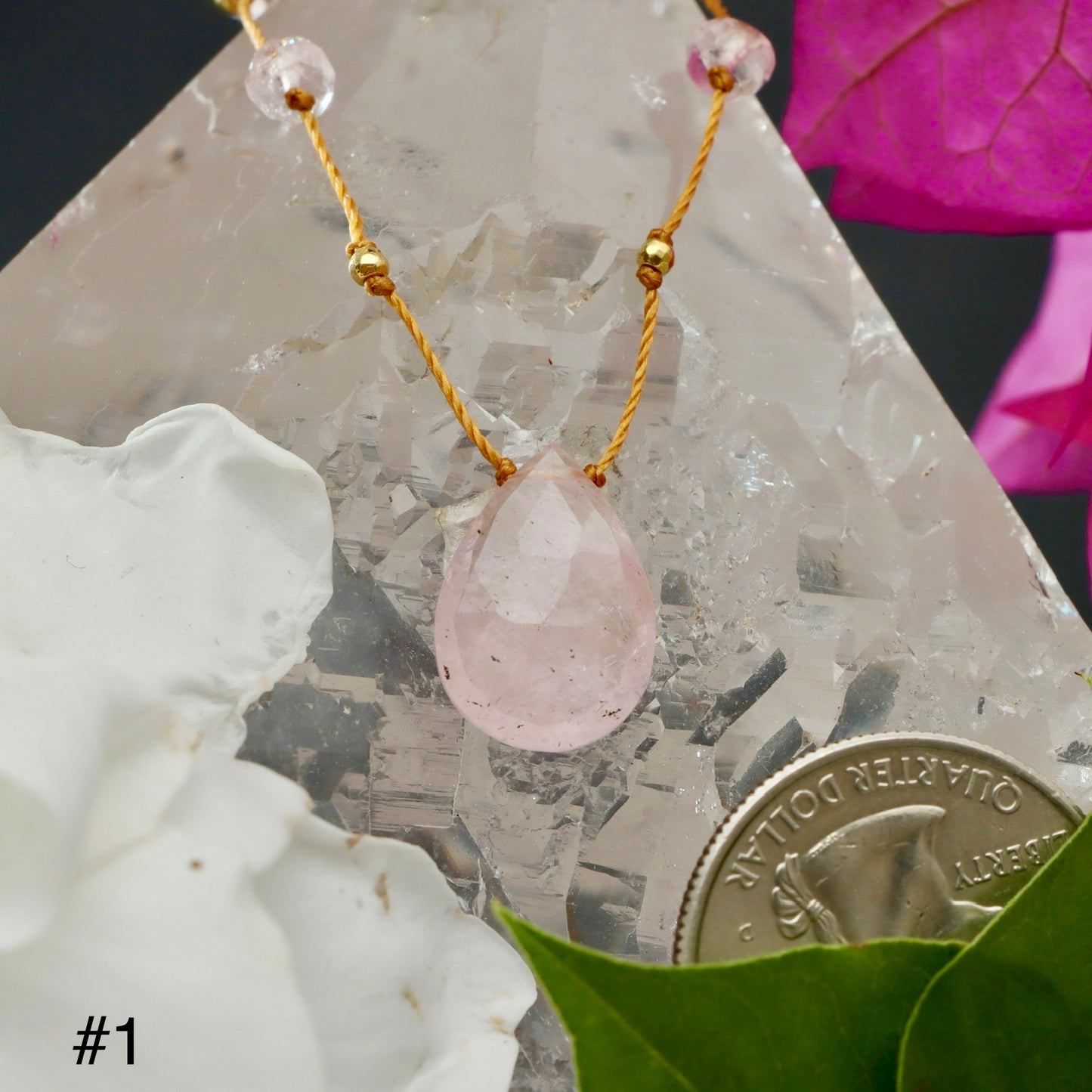 Morganite Alohi Drop