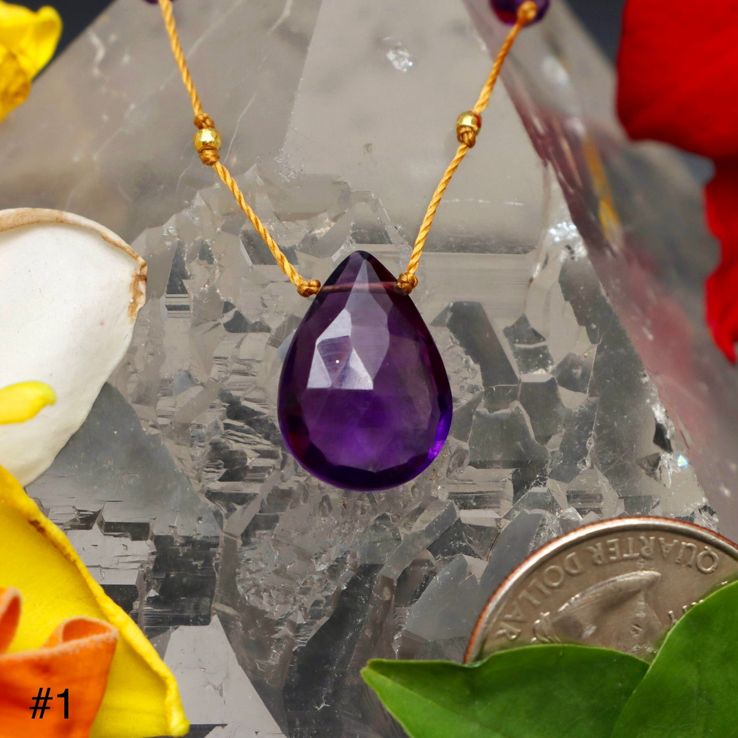 Amethyst Alohi Drop