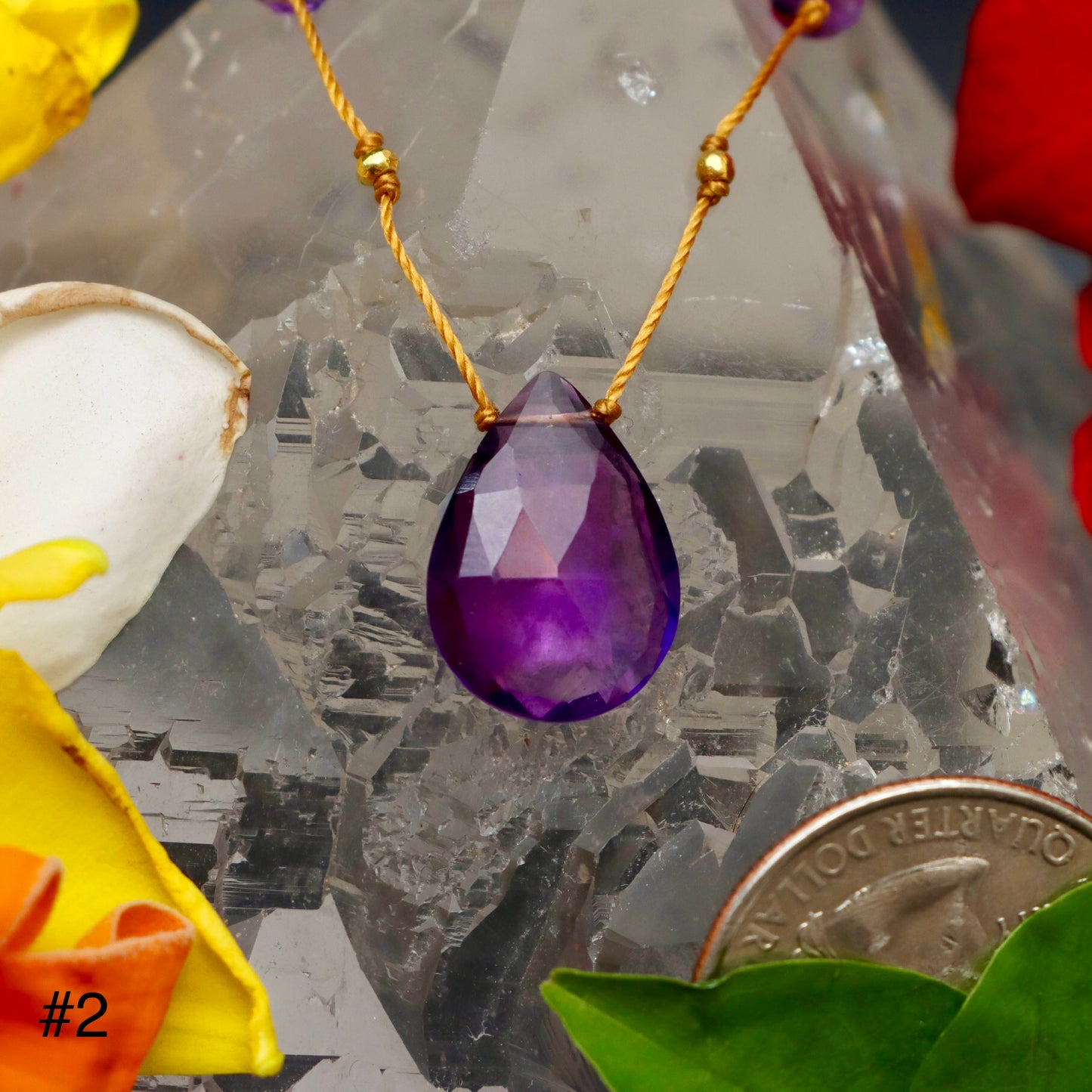Amethyst Alohi Drop