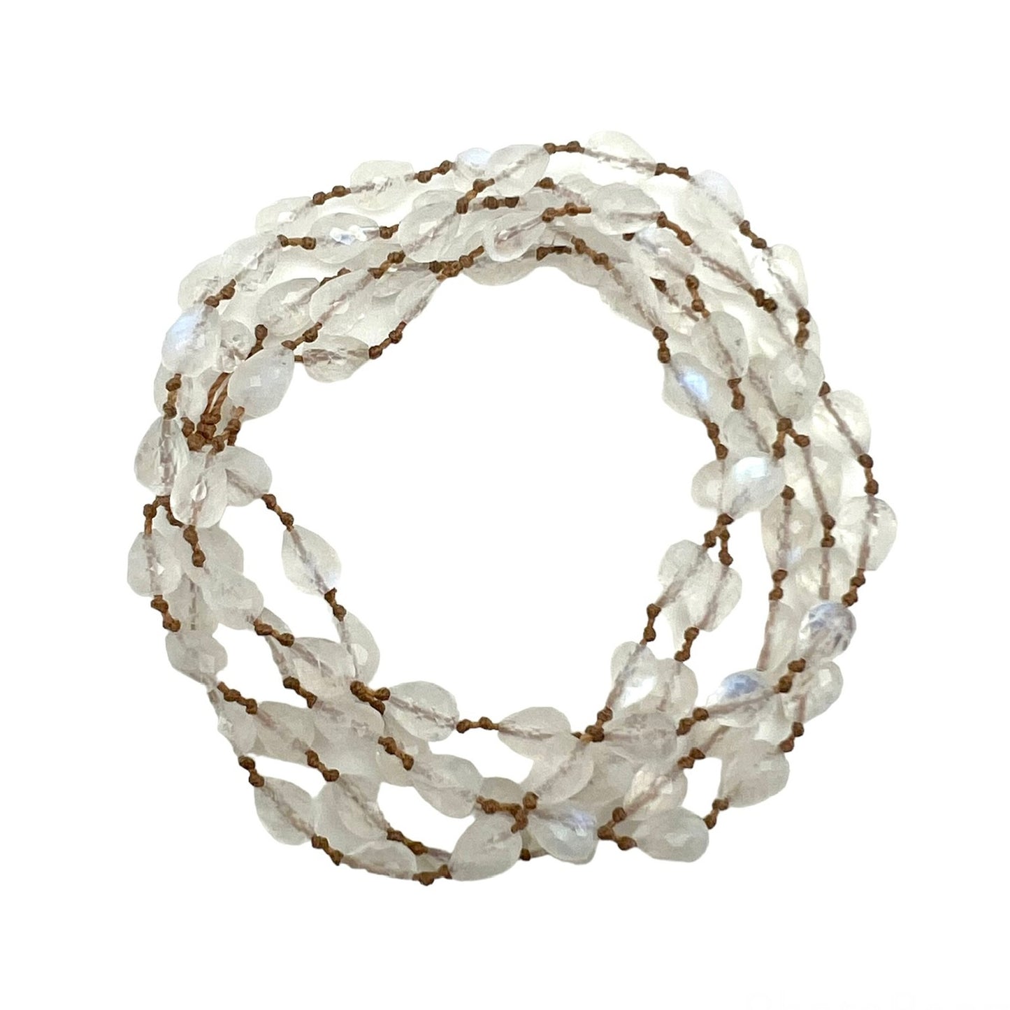 Moonstone Drop Lei