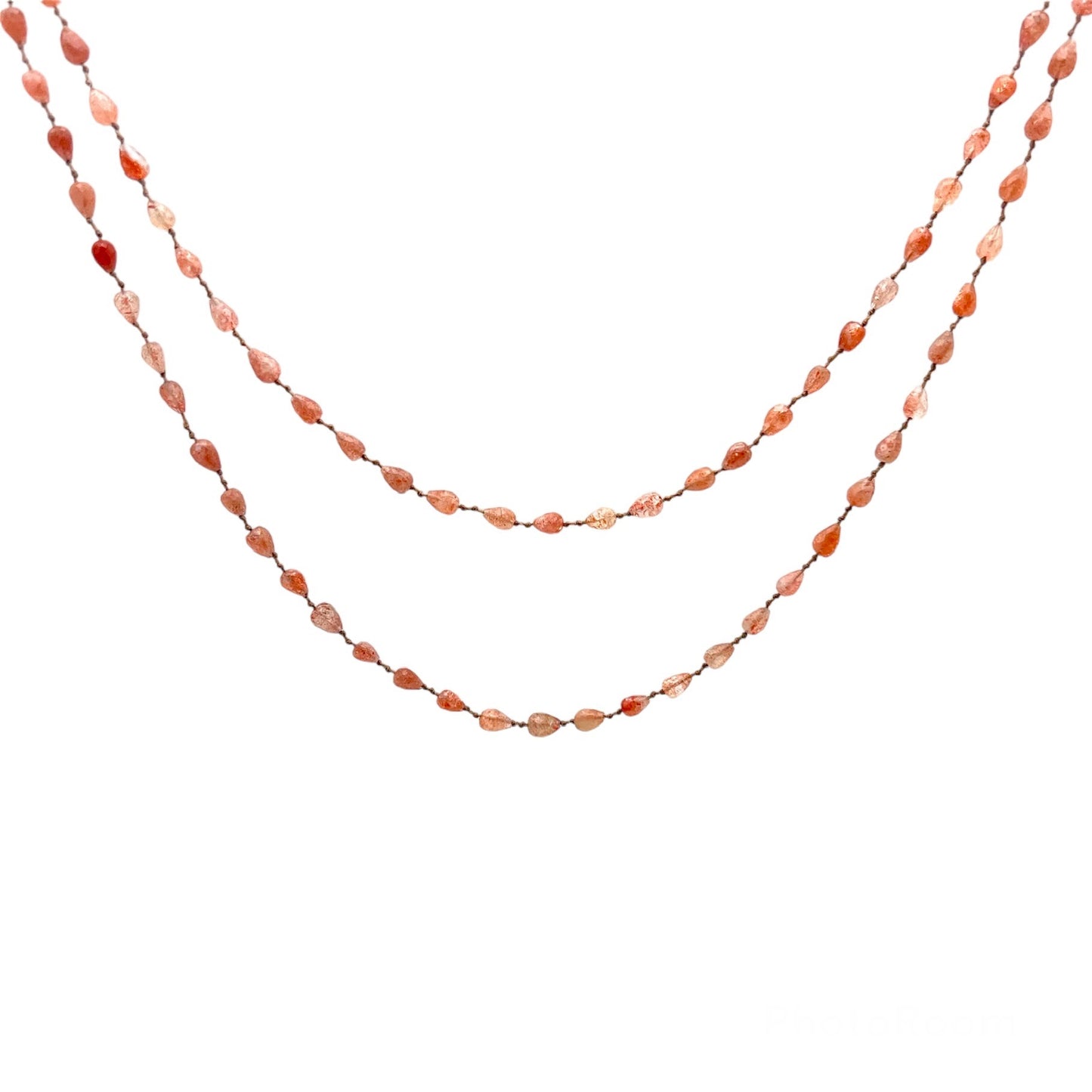 Sunstone Drop Lei