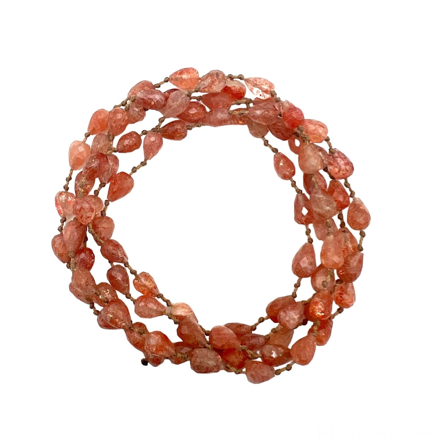Sunstone Drop Lei
