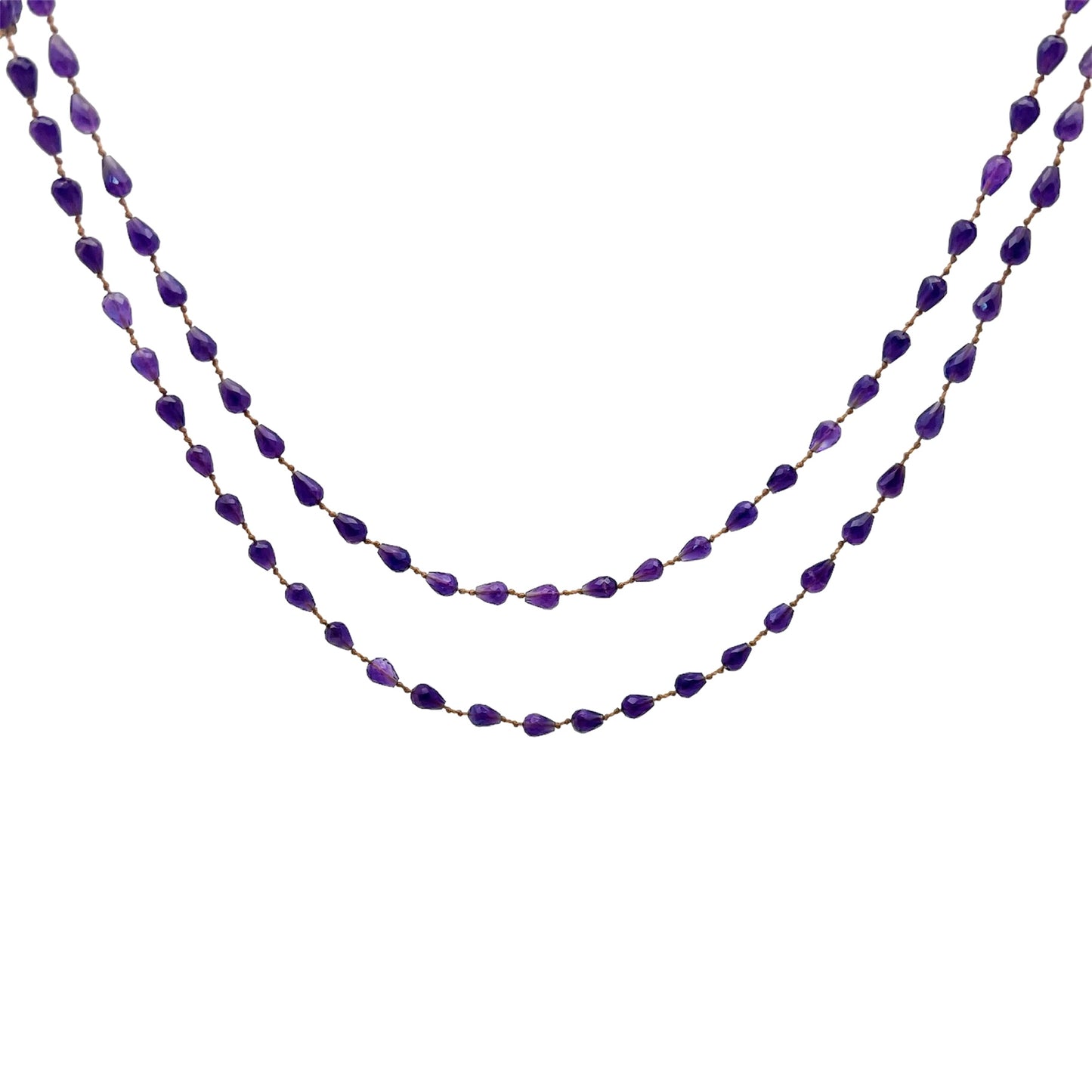 Amethyst Drop Lei