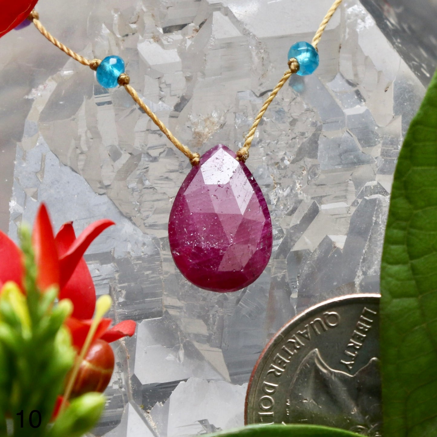 Ruby Rainbow Drop