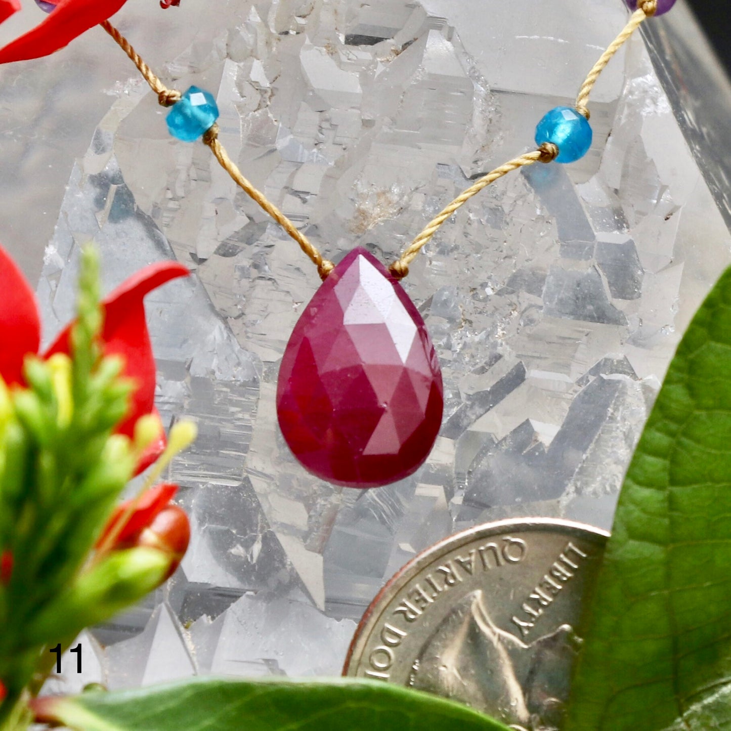 Ruby Rainbow Drop