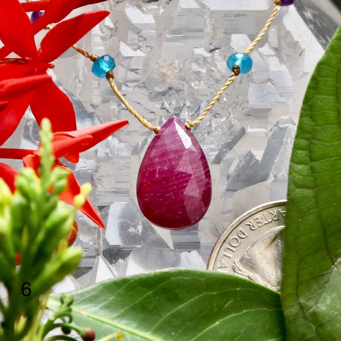 Ruby Rainbow Drop