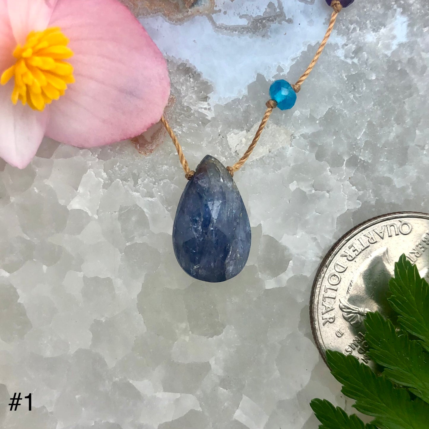 Tanzanite Rainbow Drop