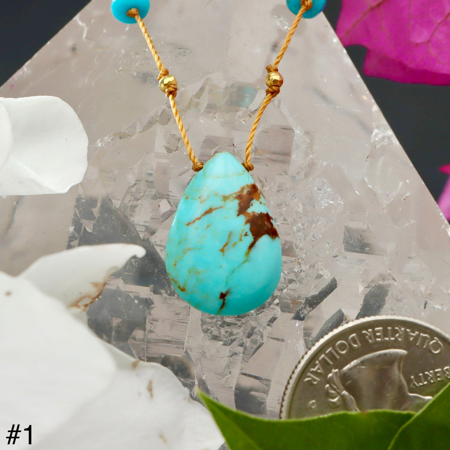 Turquoise Alohi Drop