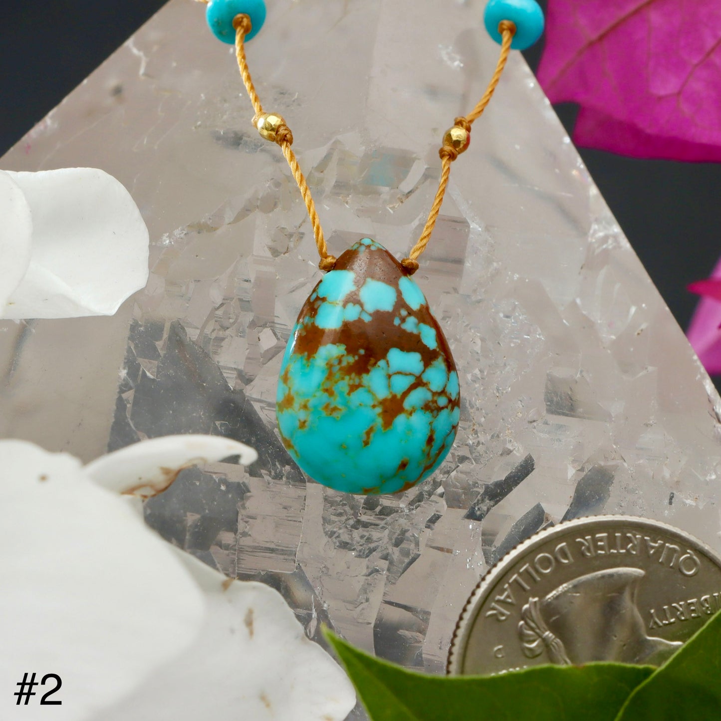 Turquoise Alohi Drop