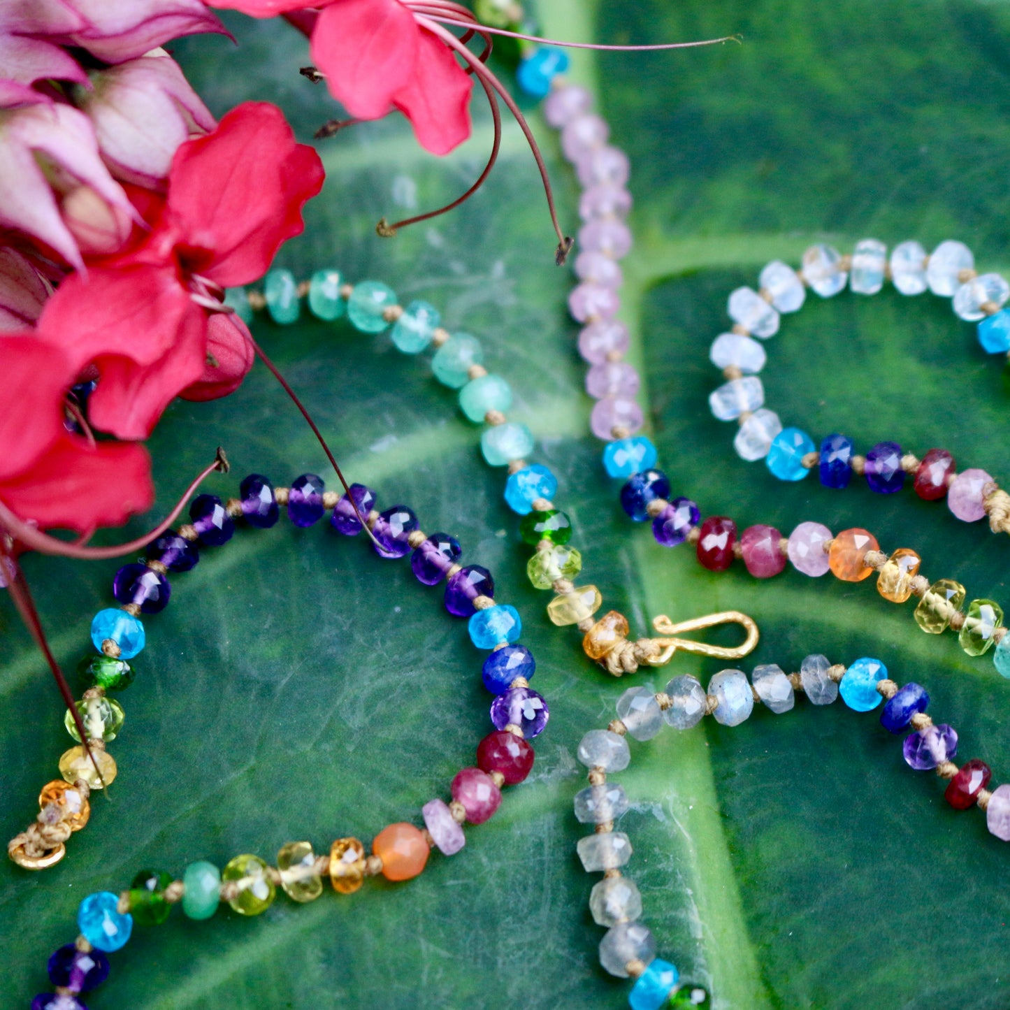 Amethyst Rainbow Bracelet
