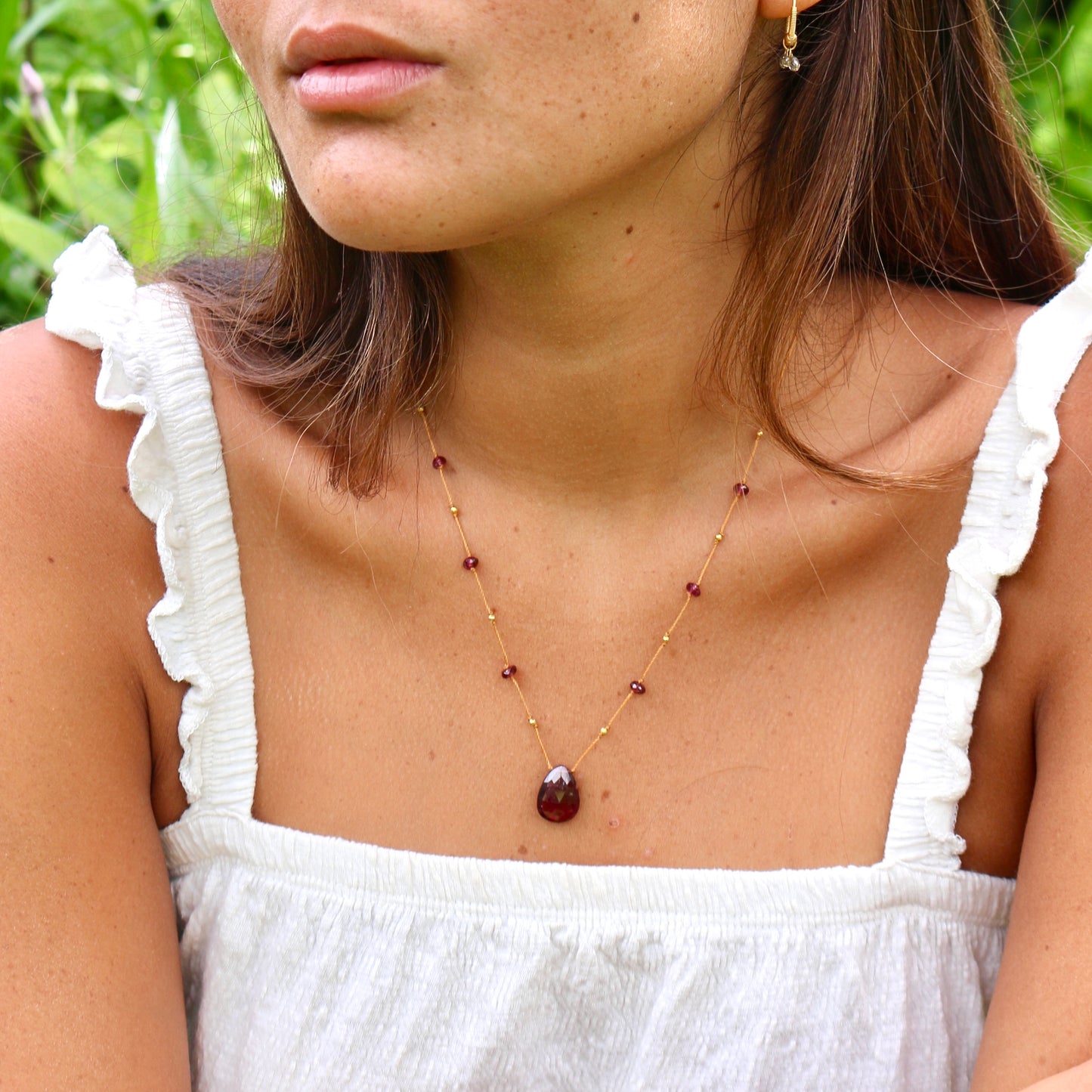 Garnet Alohi Drop