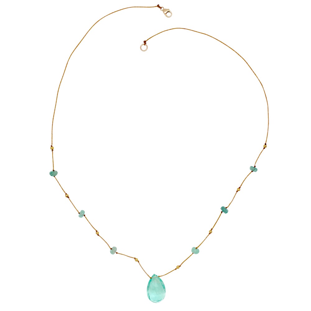 Green Fluorite Alohi Drop