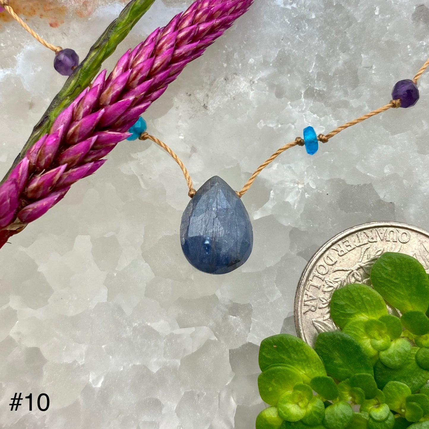 Tanzanite Rainbow Drop