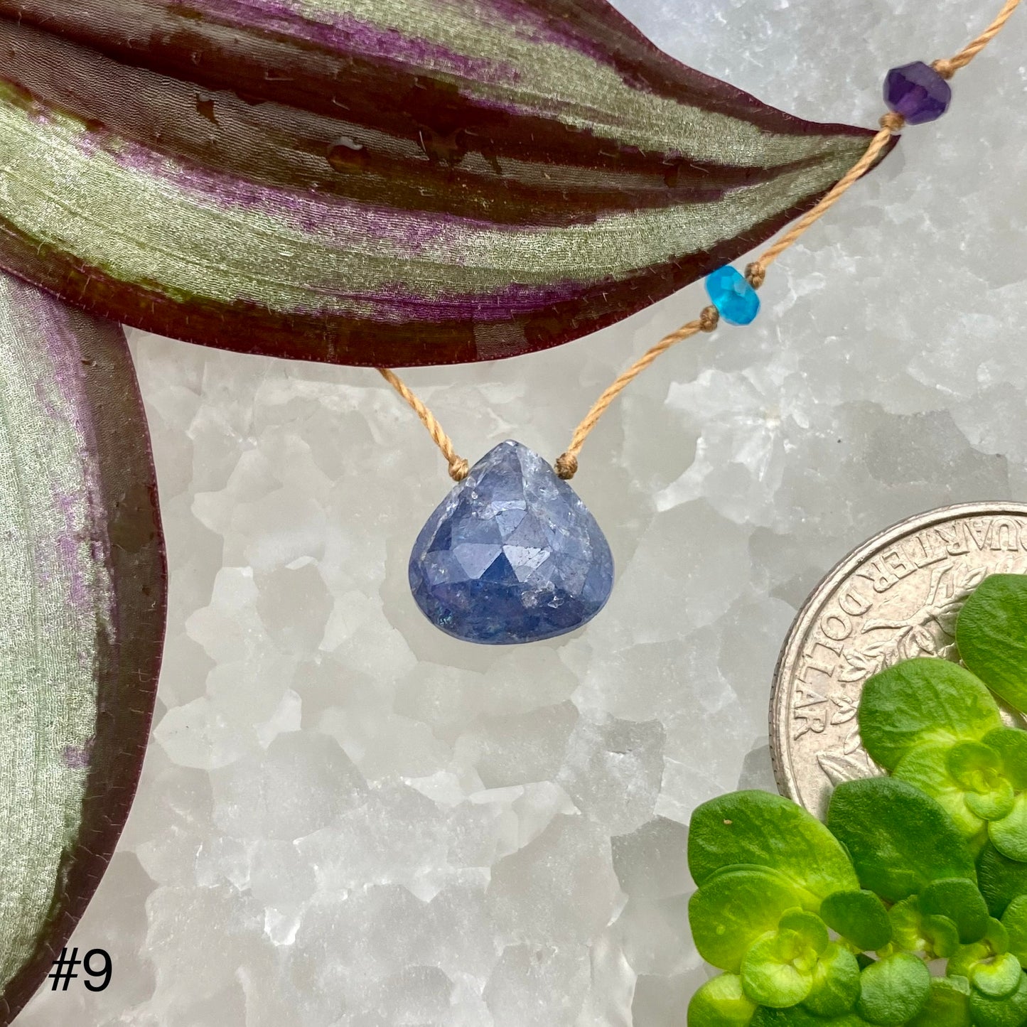 Tanzanite Rainbow Drop