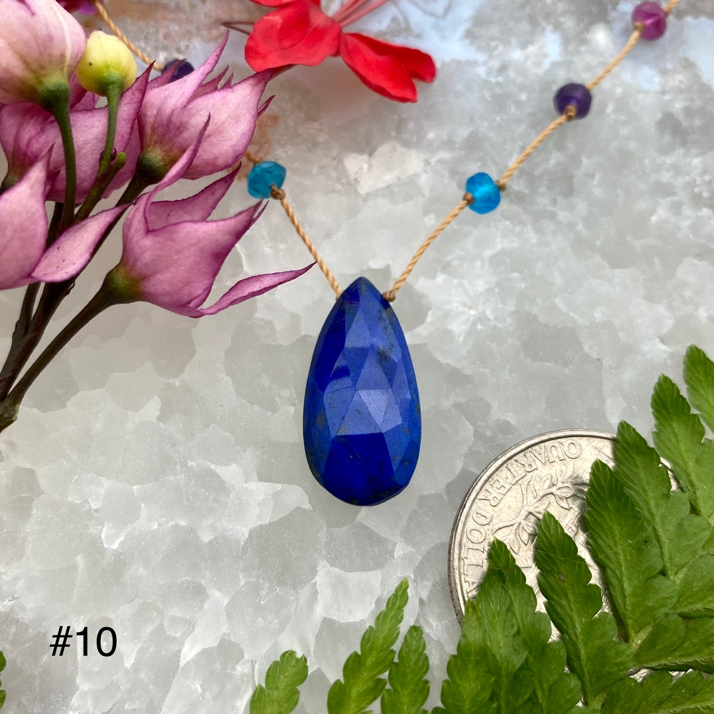 Lapis Rainbow Drop