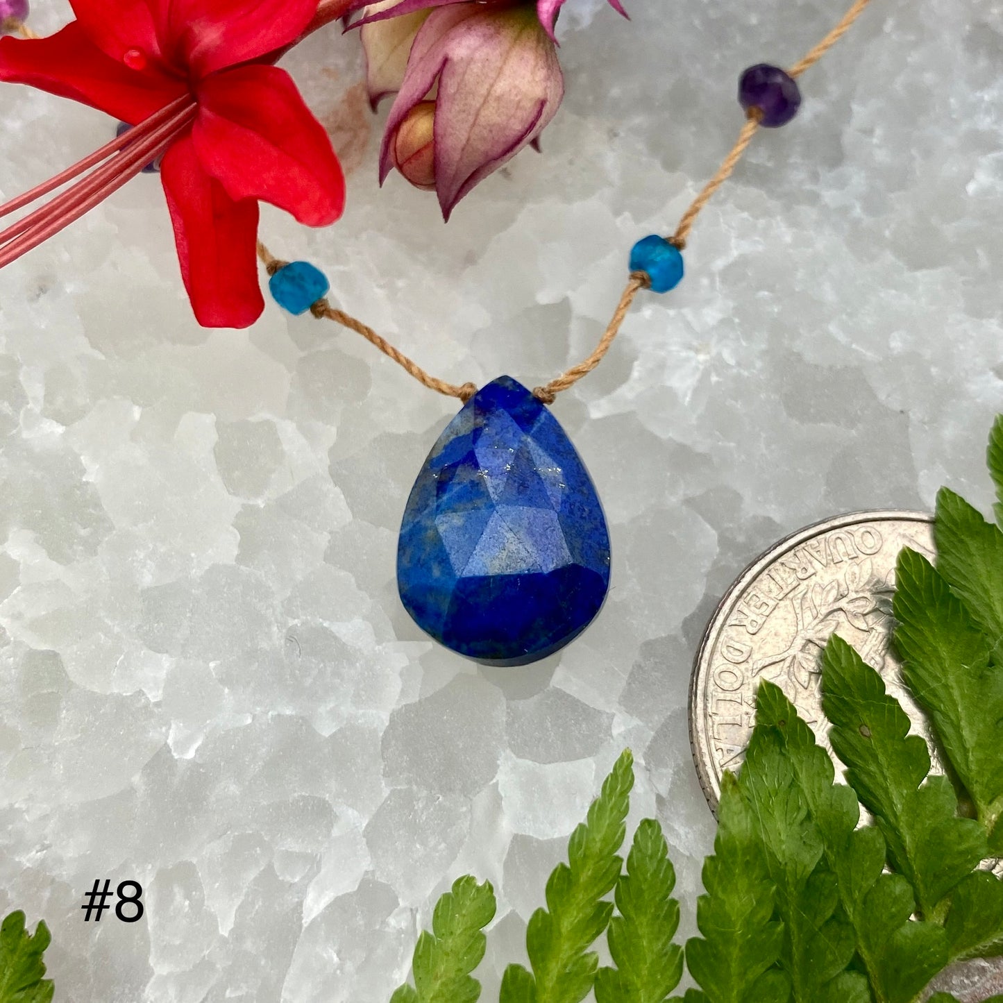 Lapis Rainbow Drop