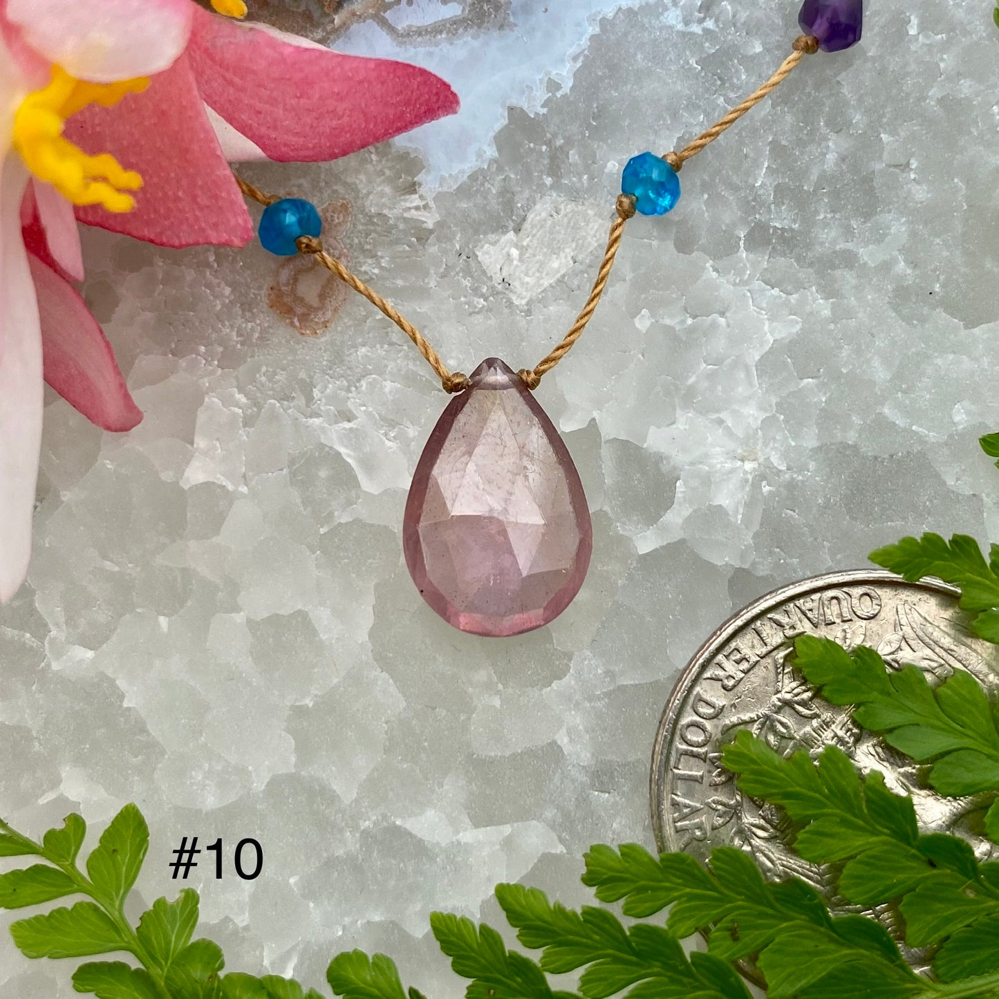 Varied Sapphire Rainbow Drop