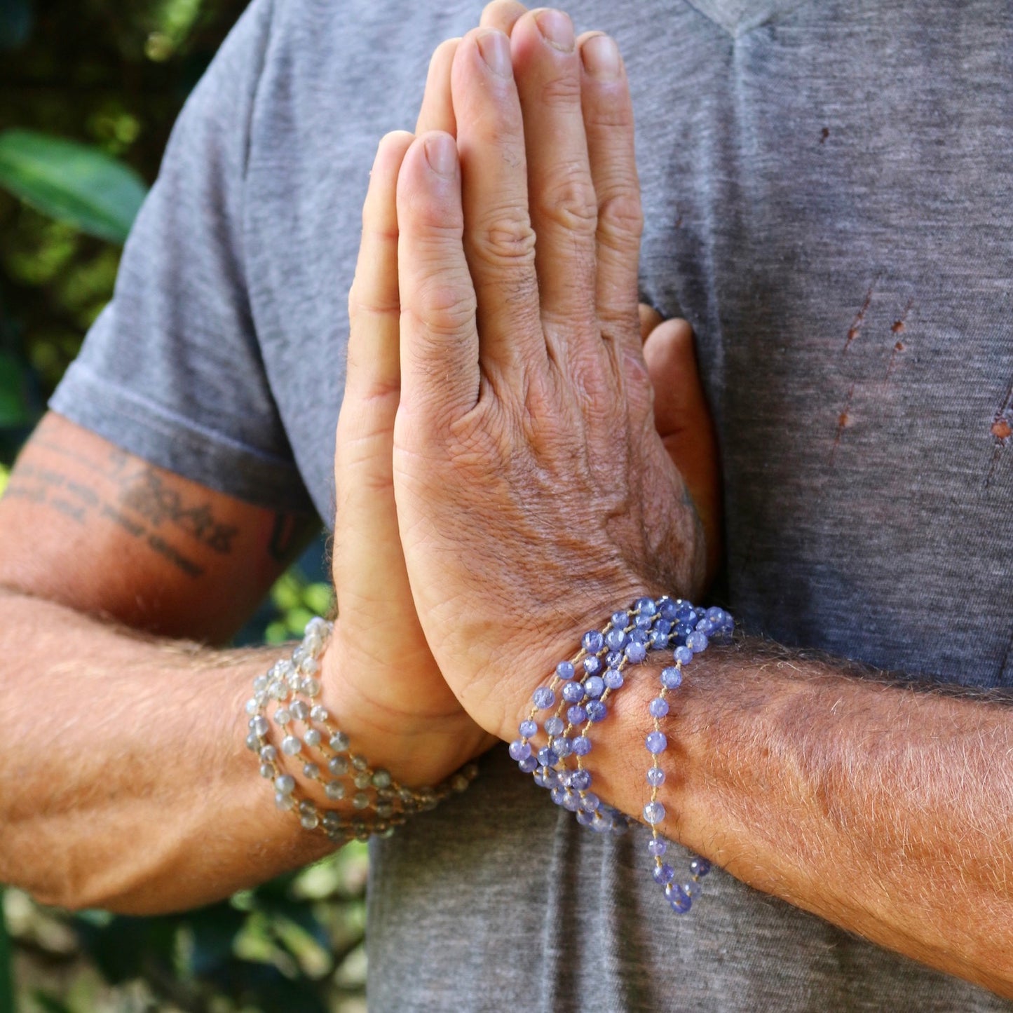 Labradorite Mala