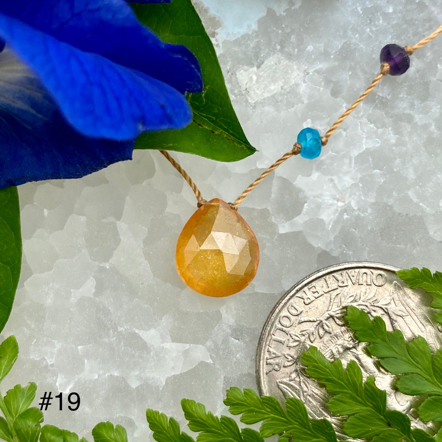 Varied Sapphire Rainbow Drop