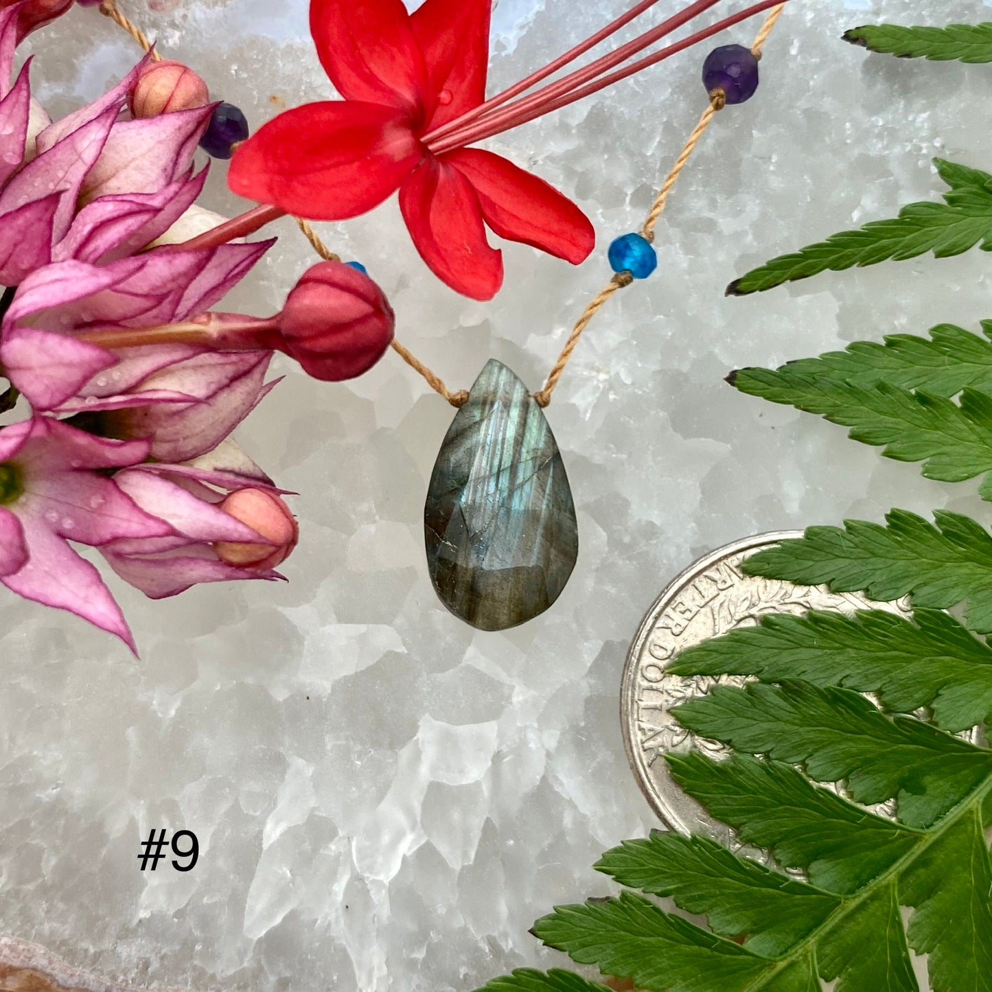 Labradorite Rainbow Drop