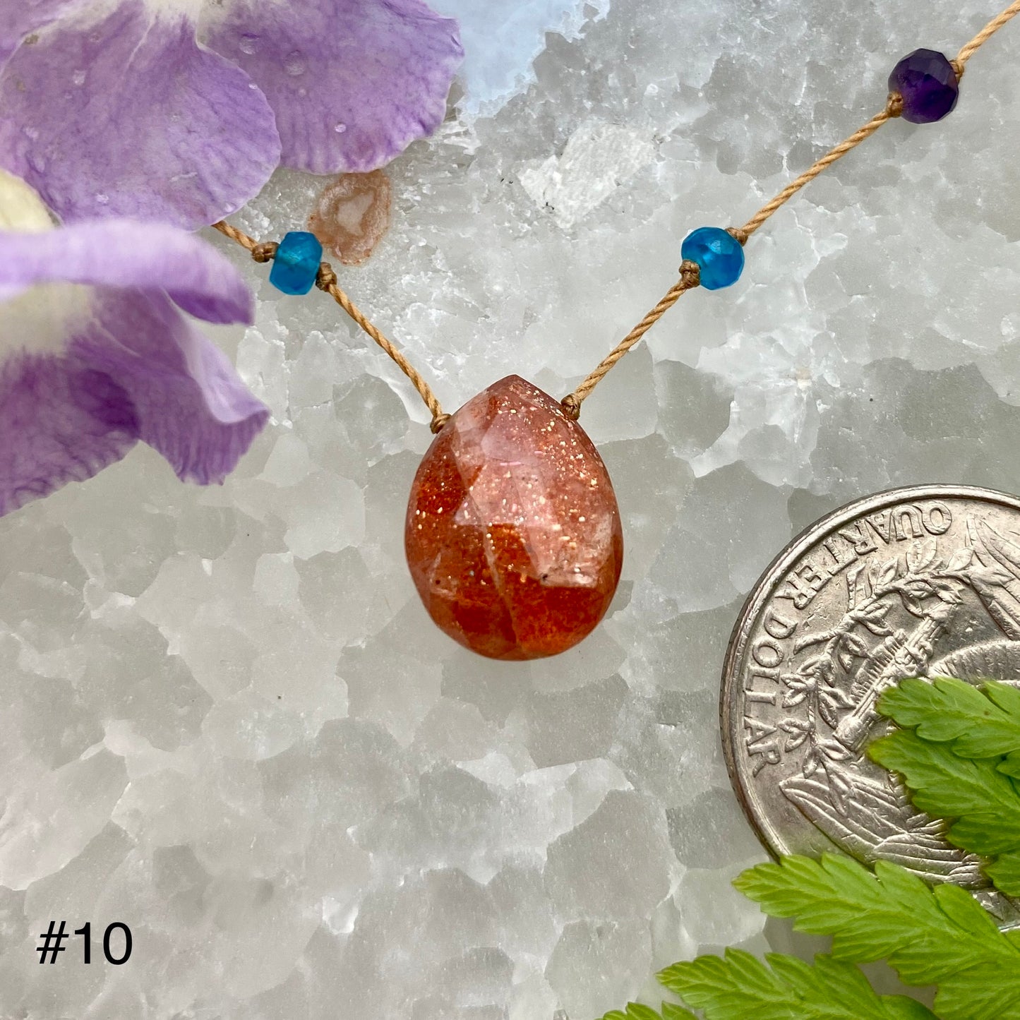Sunstone Rainbow Drop