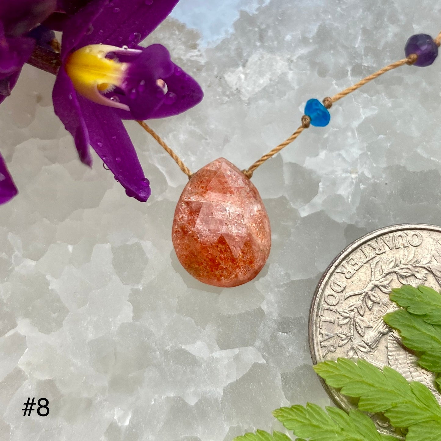 Sunstone Rainbow Drop