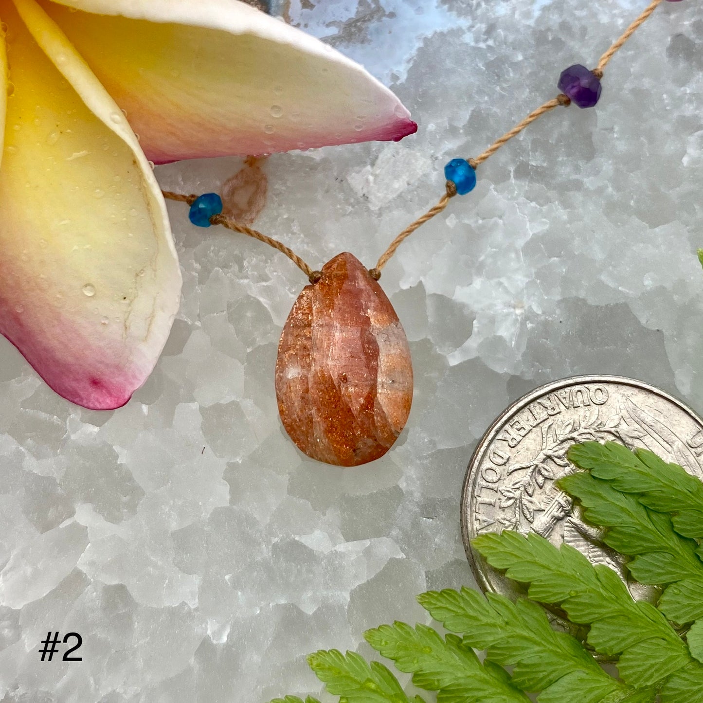 Sunstone Rainbow Drop