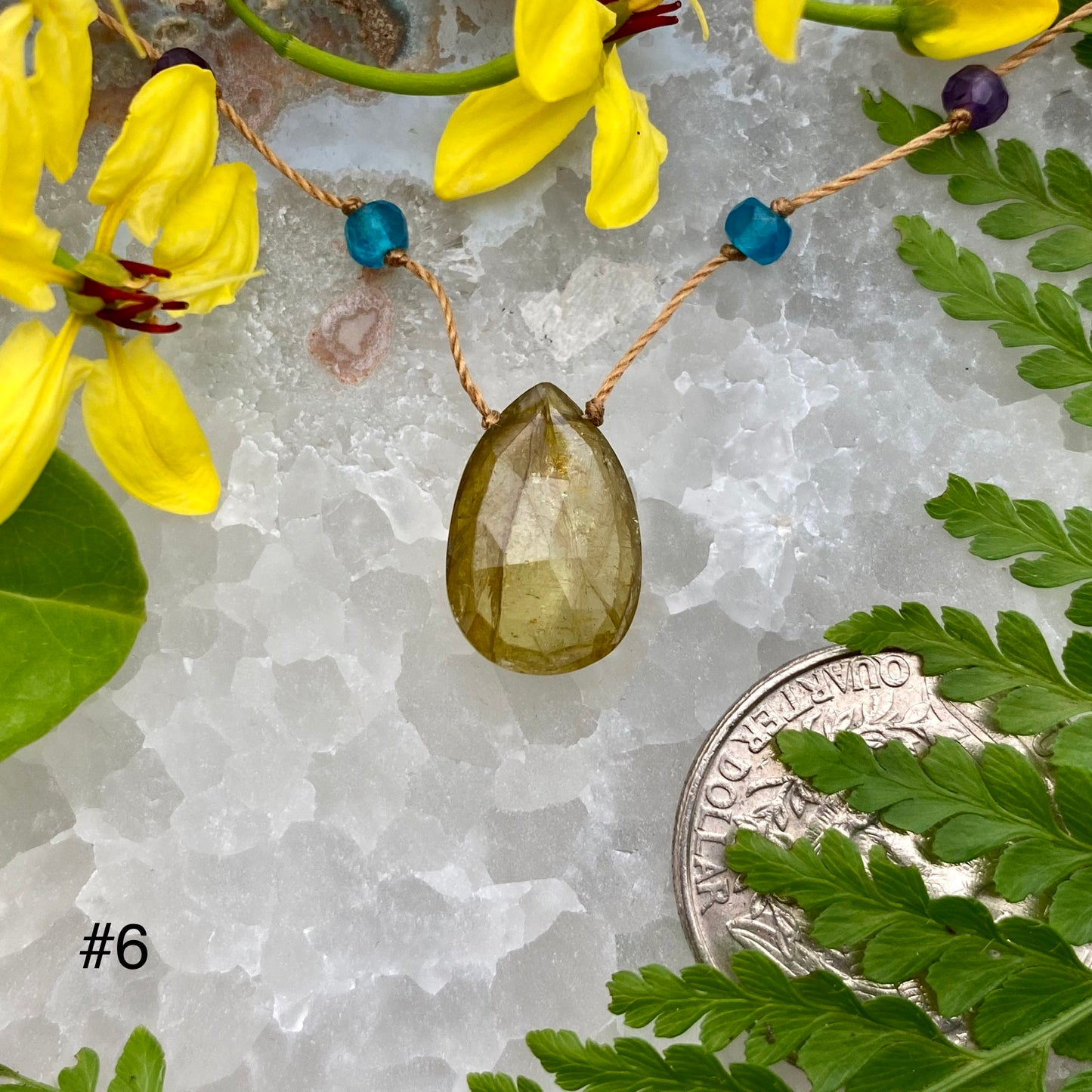 Varied Sapphire Rainbow Drop