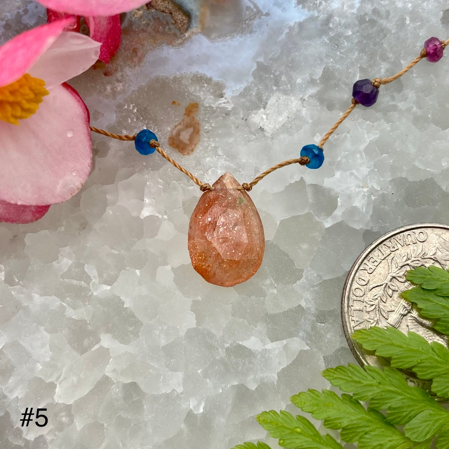 Sunstone Rainbow Drop
