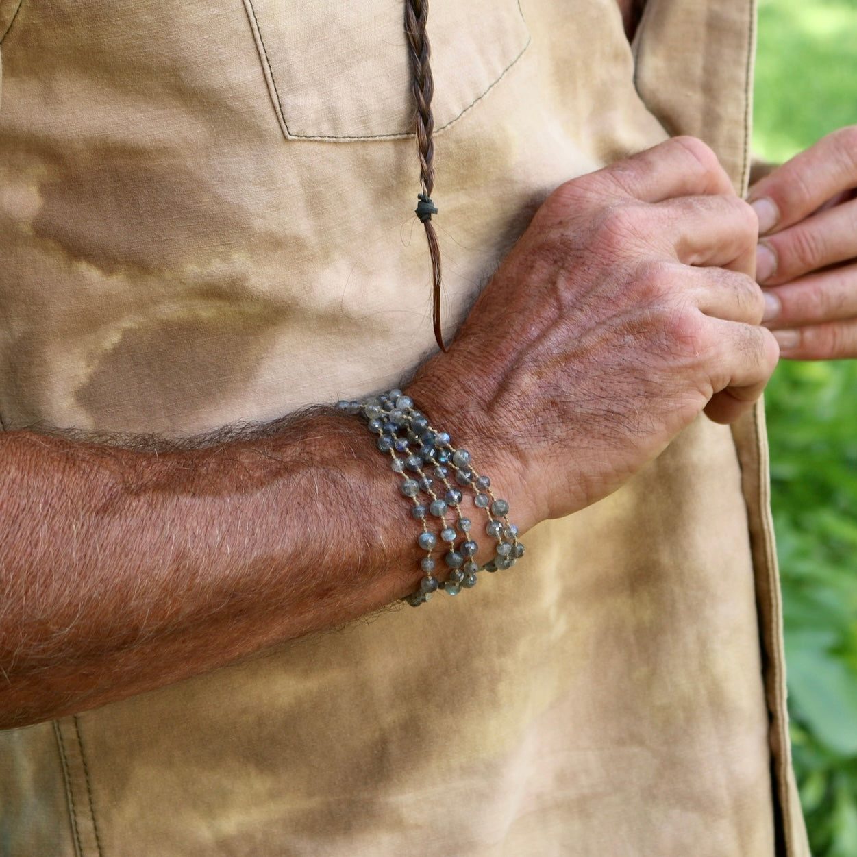 Labradorite Mala