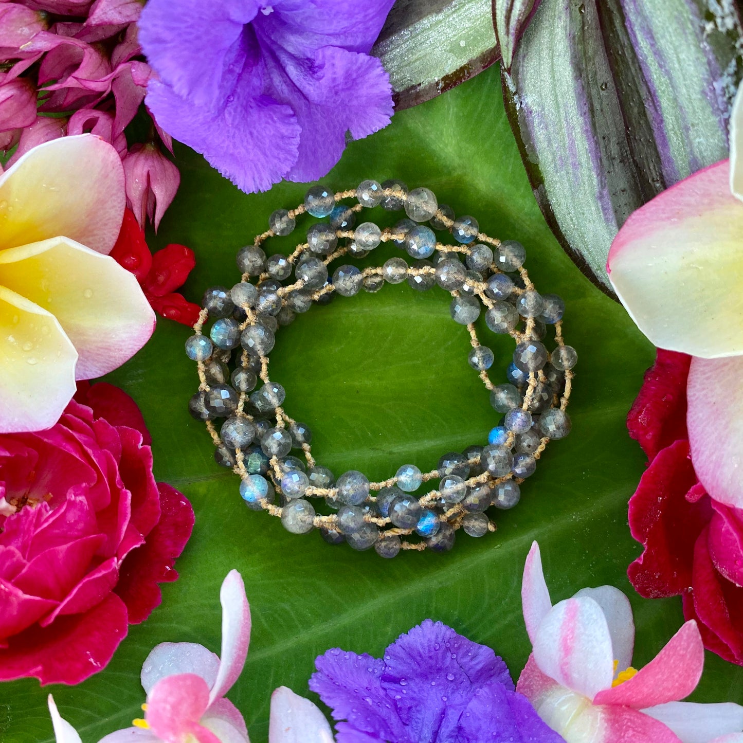 Labradorite Mala