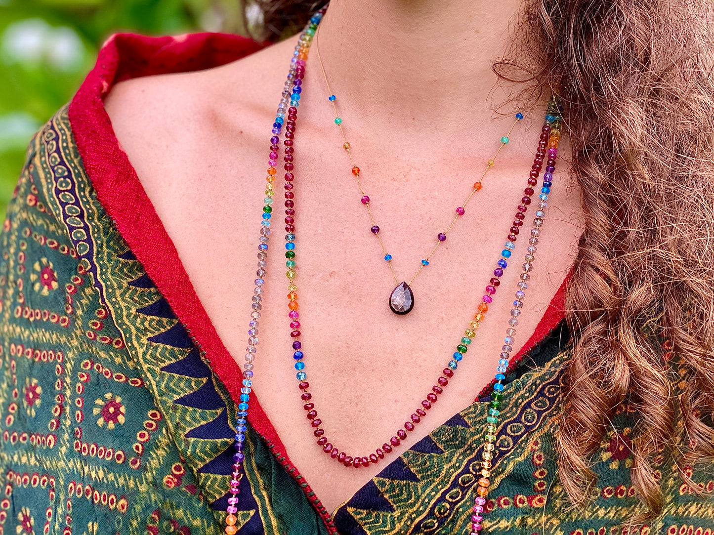 Labradorite Rainbow Lei