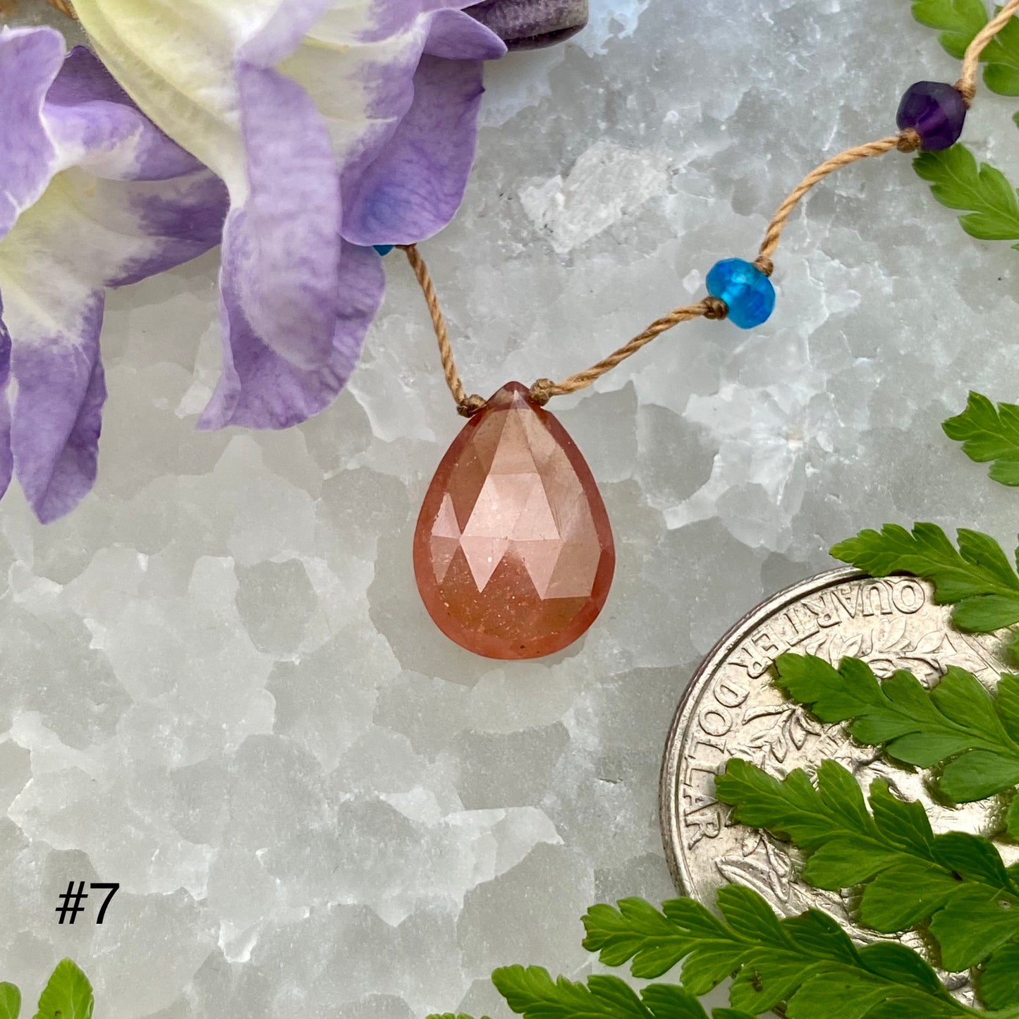 Varied Sapphire Rainbow Drop