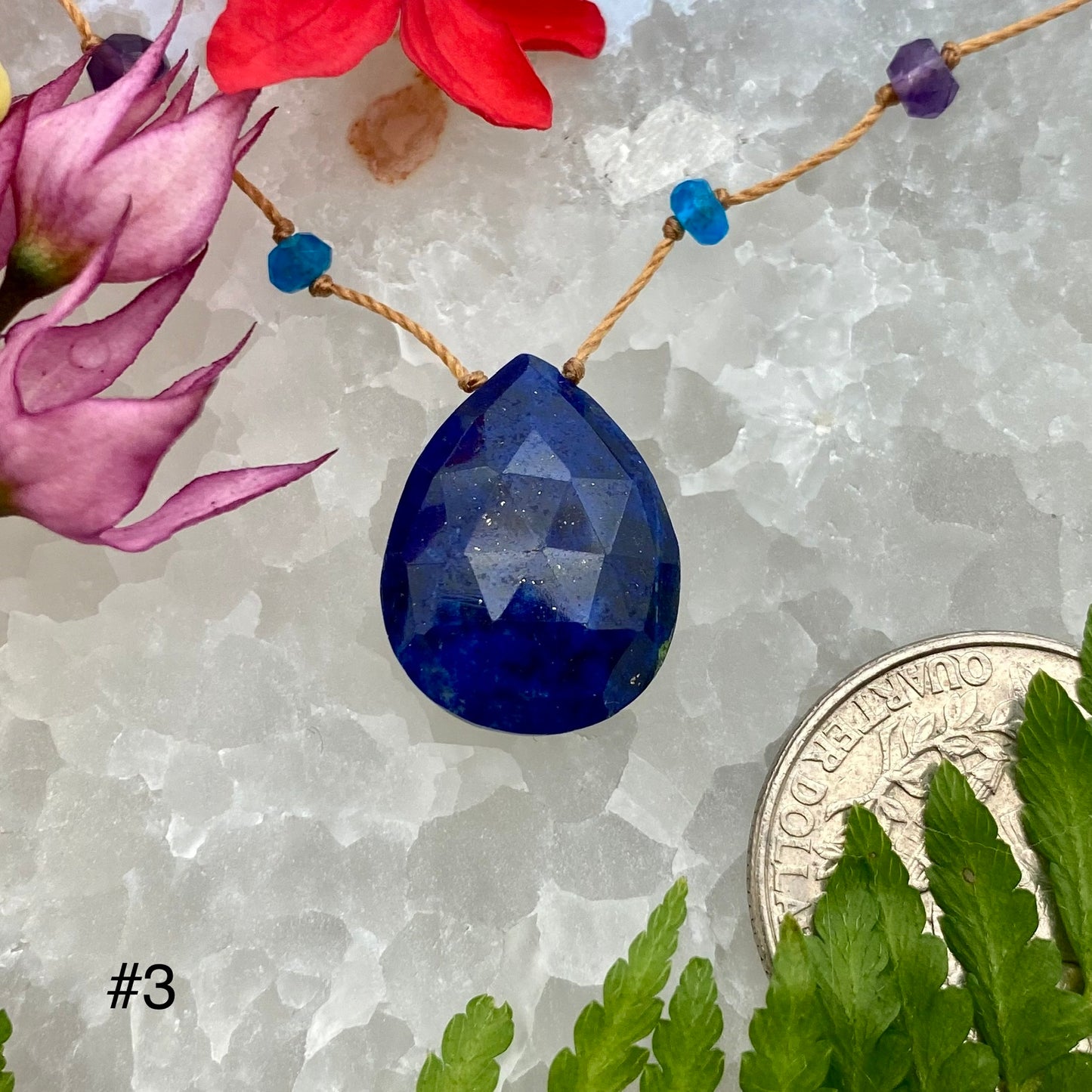 Lapis Rainbow Drop
