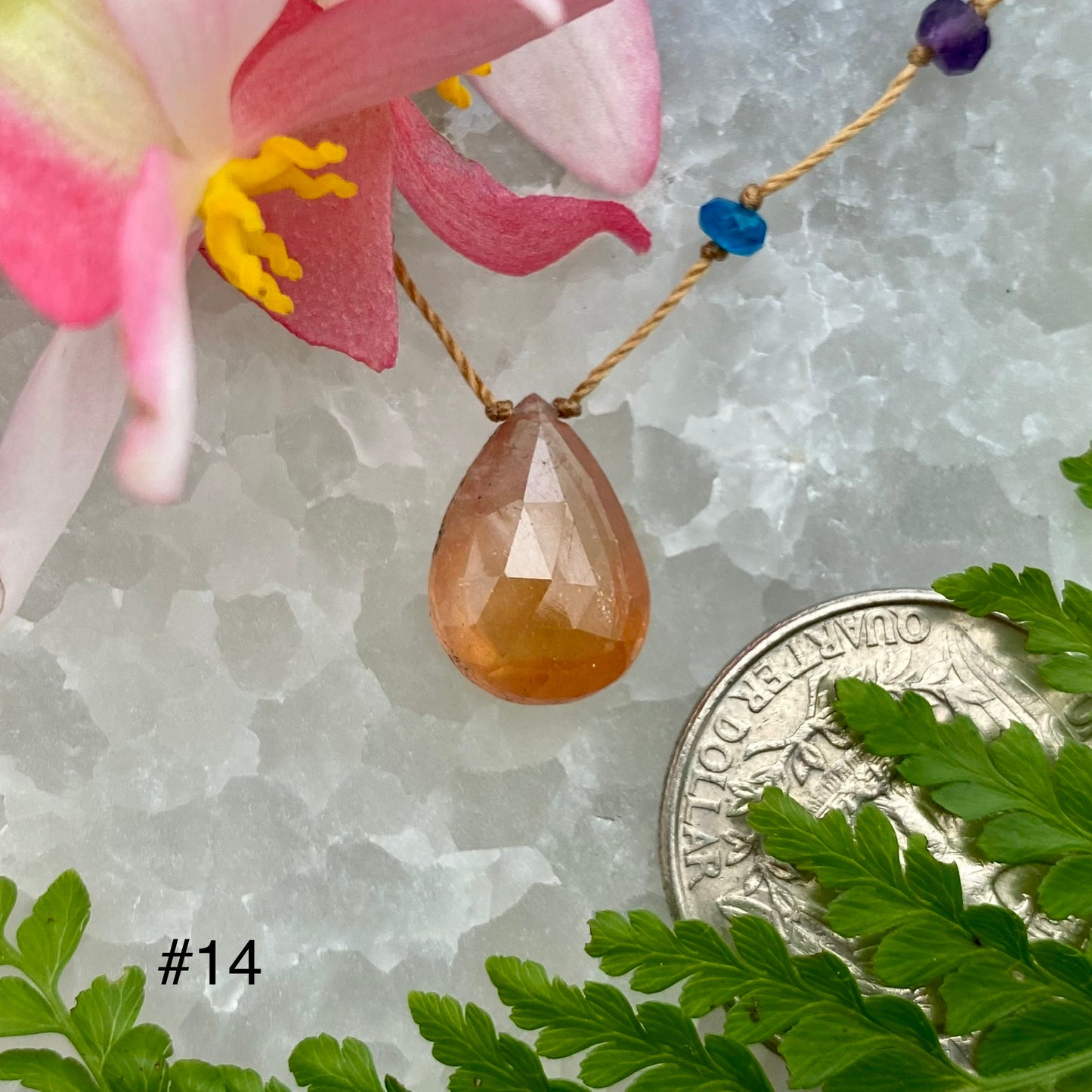 Varied Sapphire Rainbow Drop