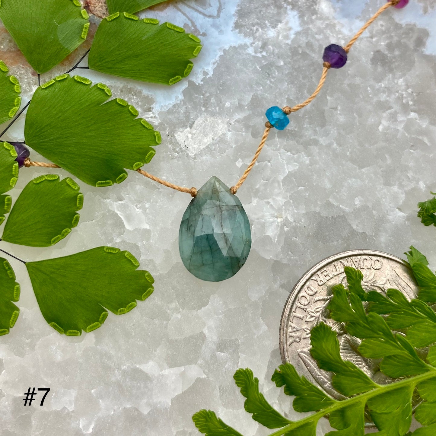 Sakota Emerald Rainbow Drop