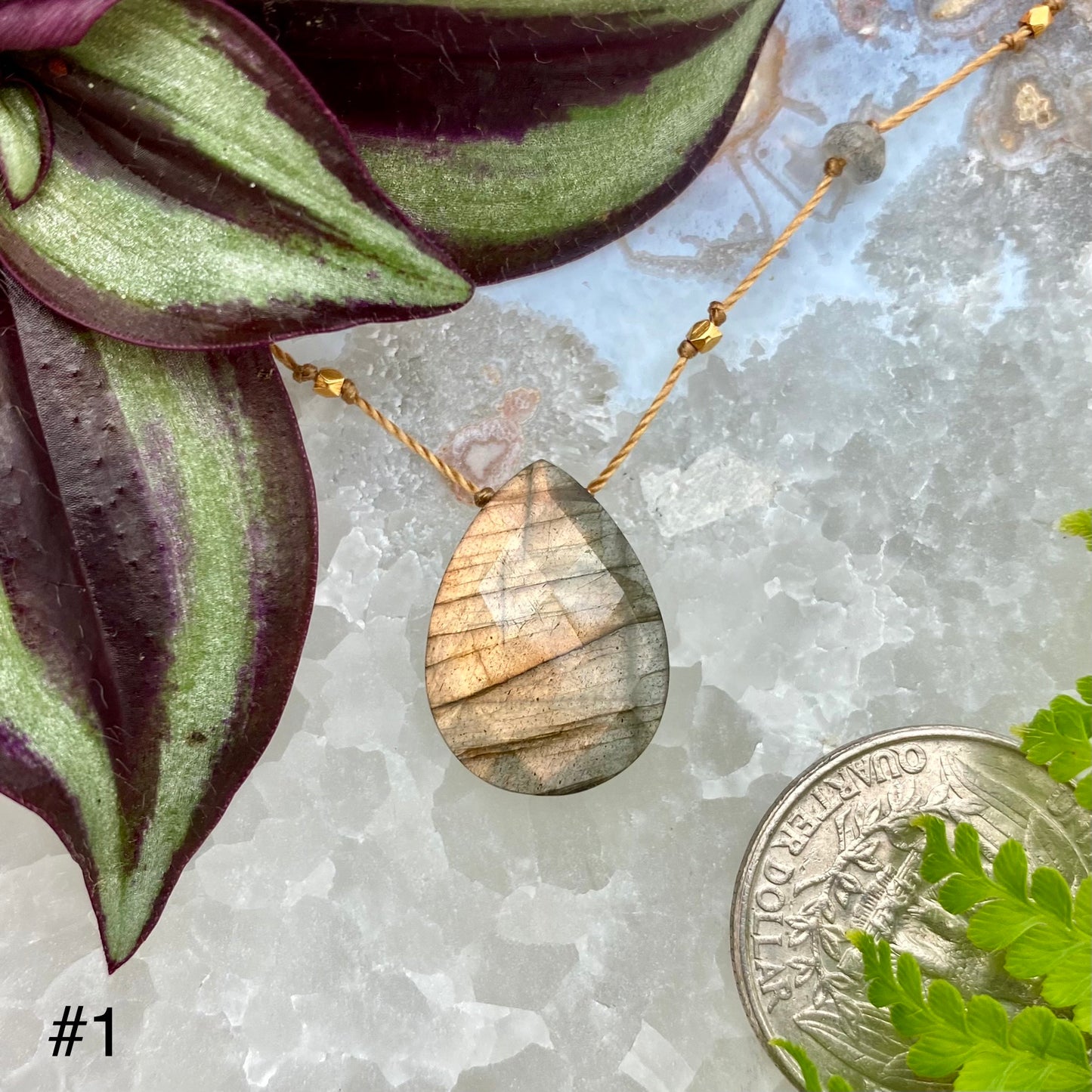 Labradorite Alohi Drop