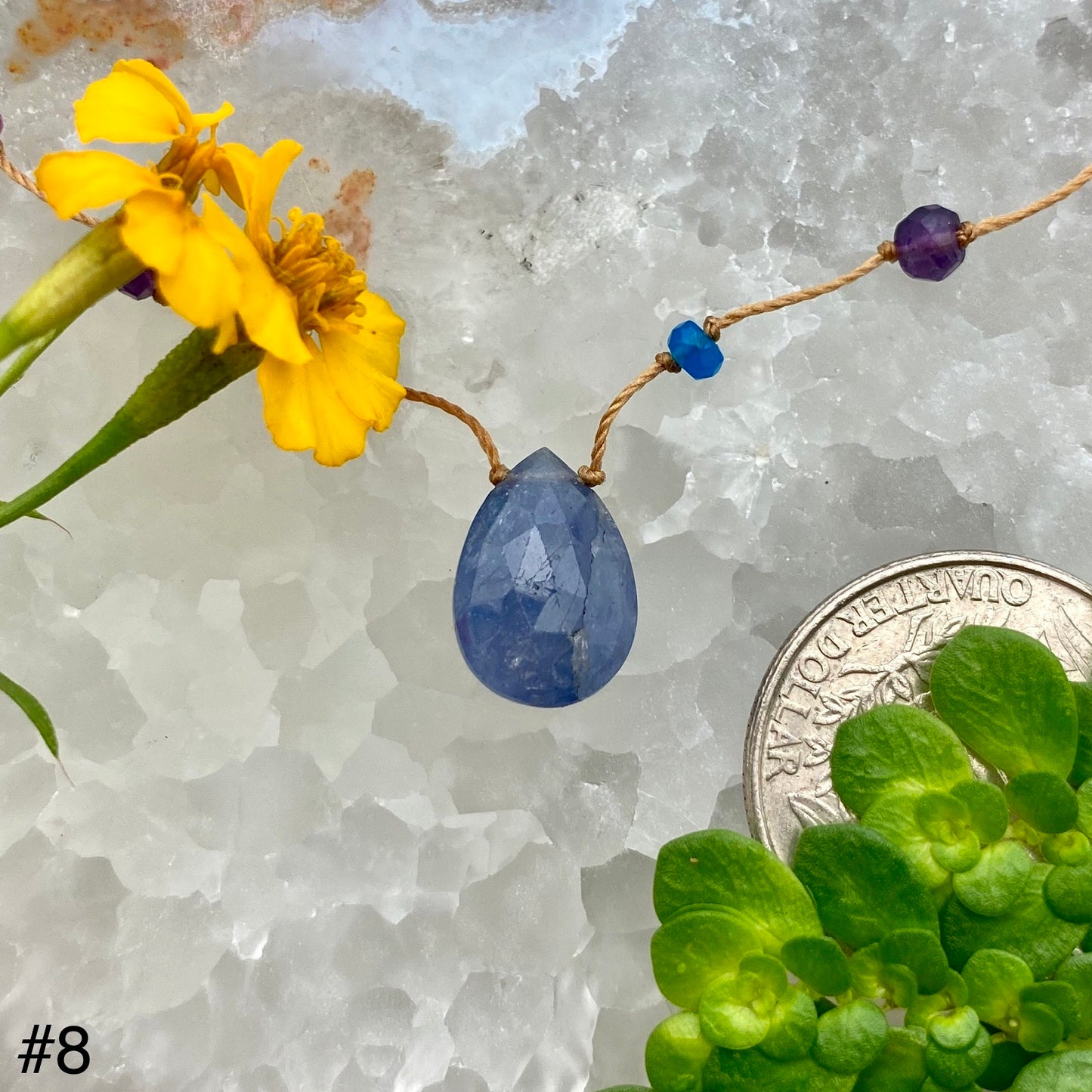 Tanzanite Rainbow Drop