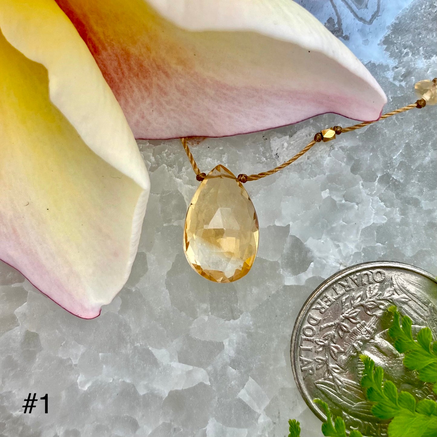 Citrine Alohi Drop
