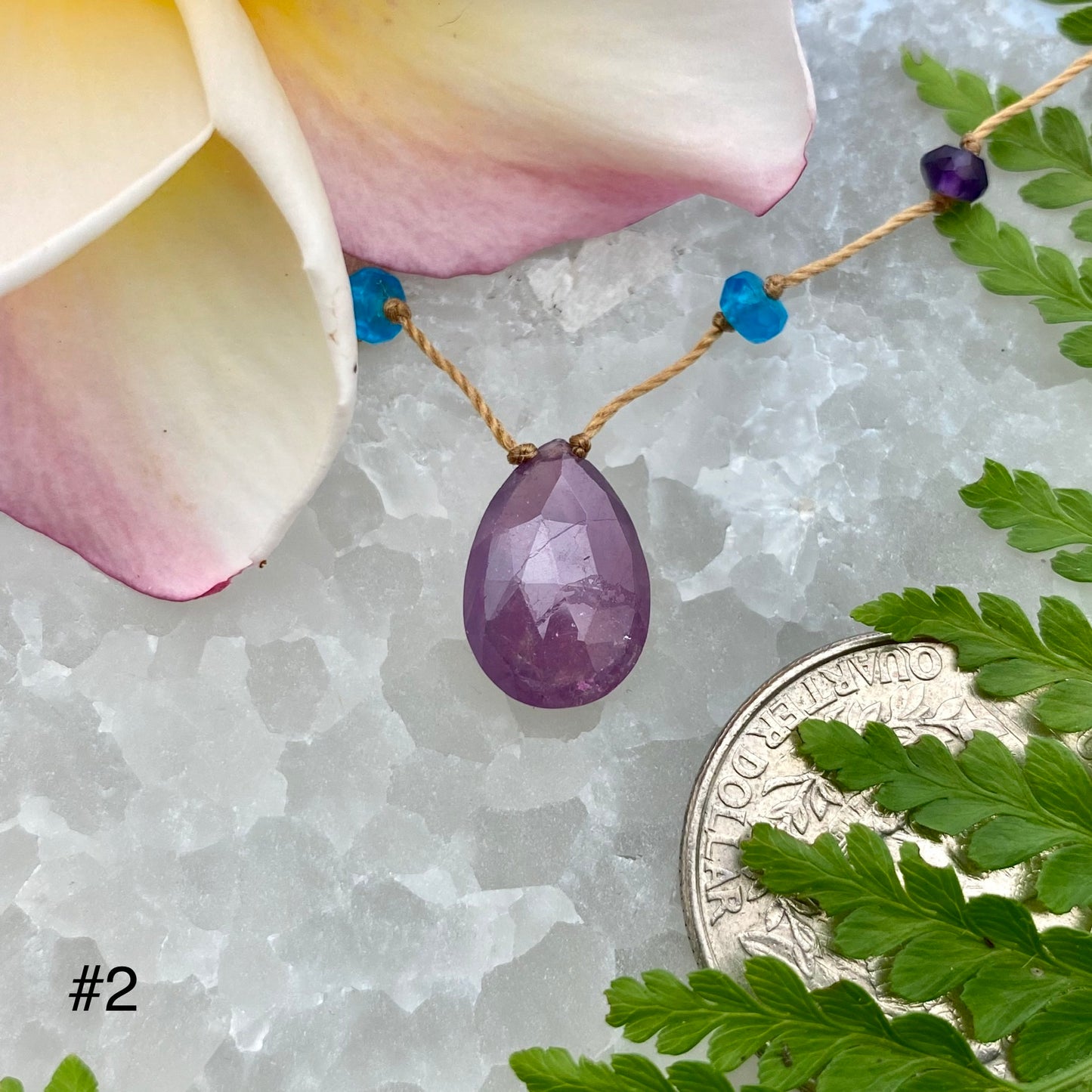 Varied Sapphire Rainbow Drop