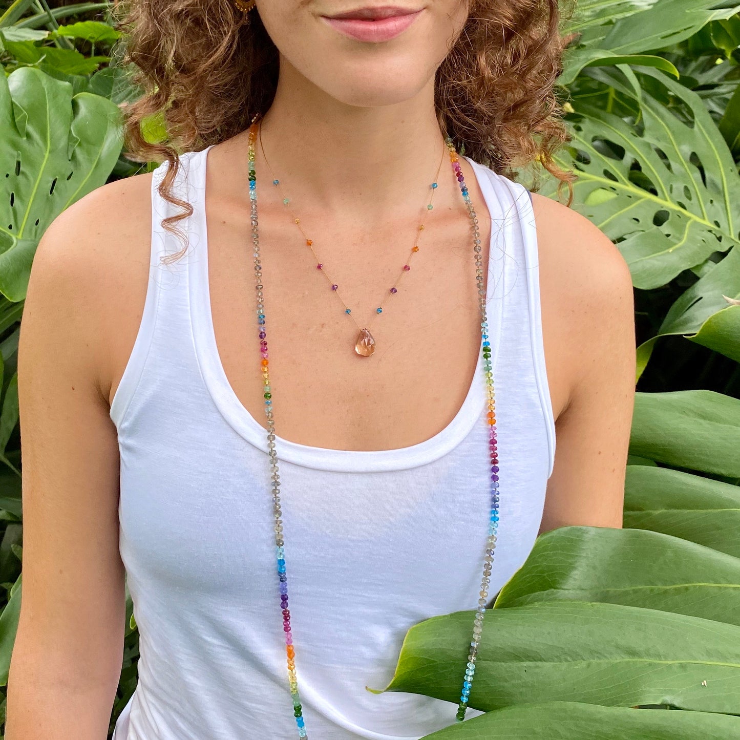 Ametrine Rainbow Drop