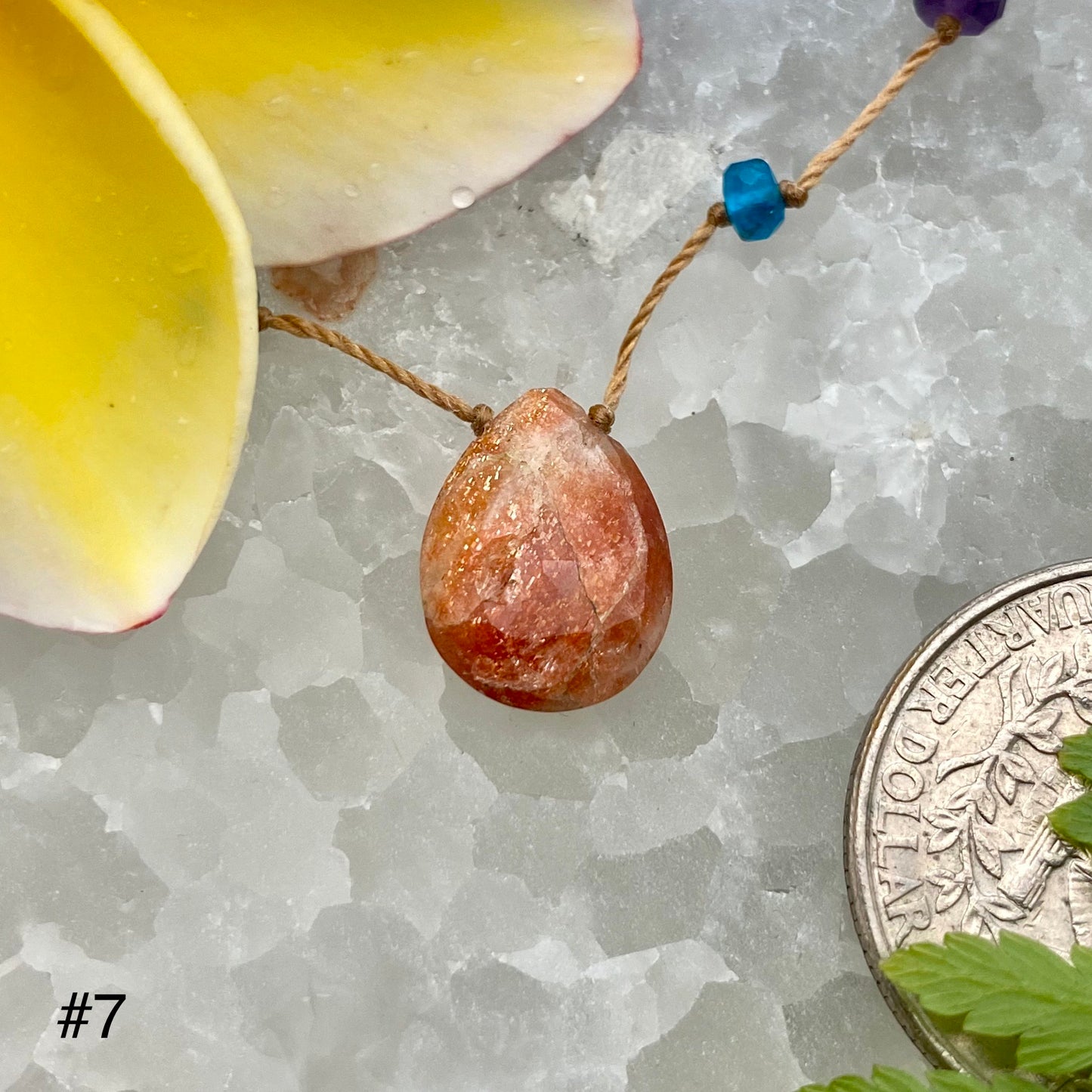 Sunstone Rainbow Drop