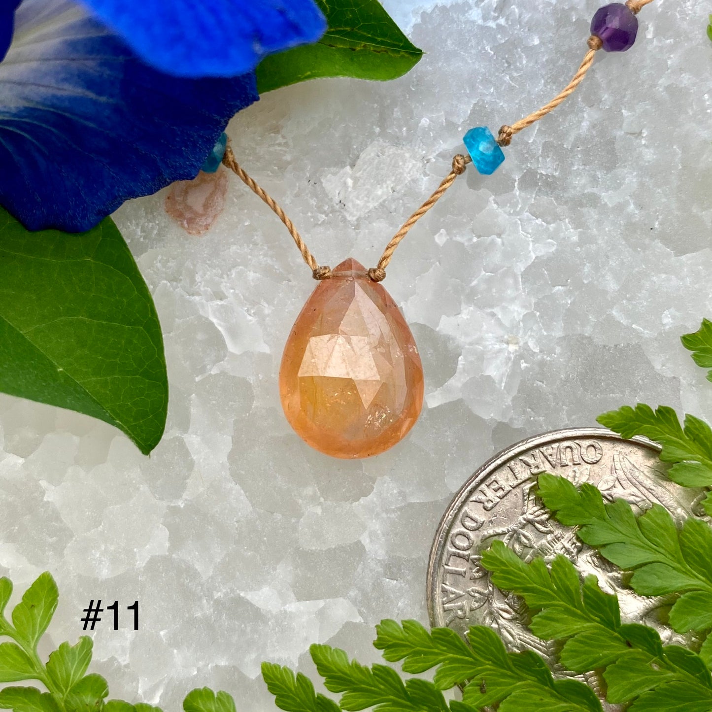 Varied Sapphire Rainbow Drop
