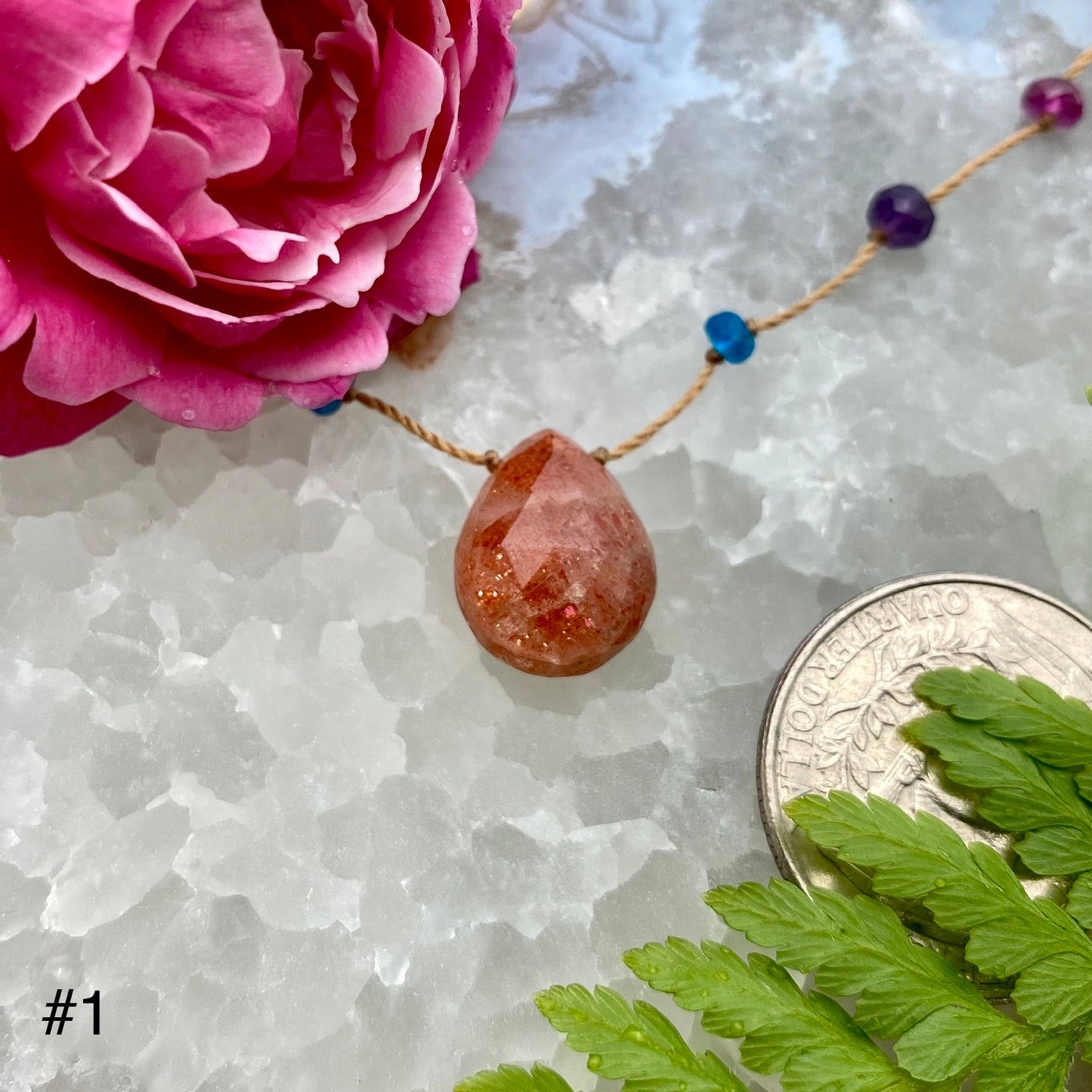 Sunstone Rainbow Drop