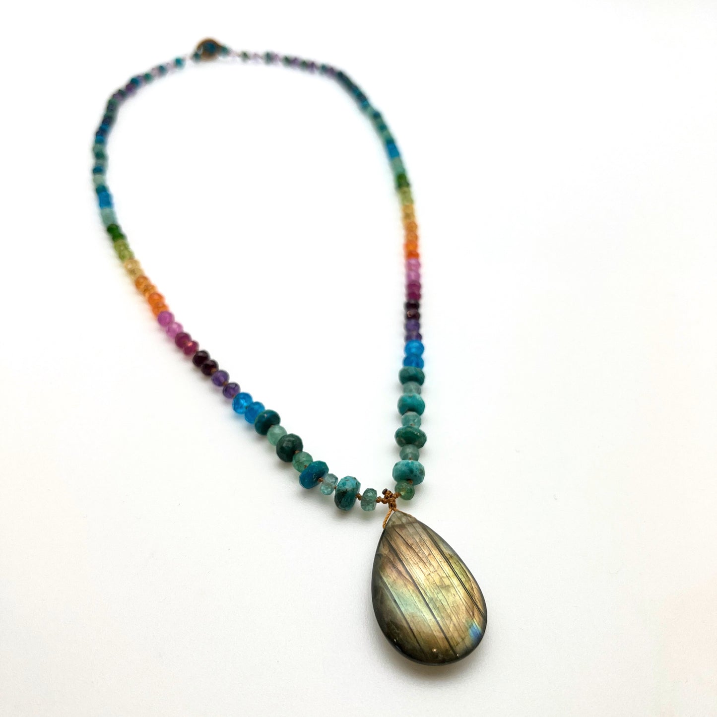 Labradorite & Opalina Rainbow Mana