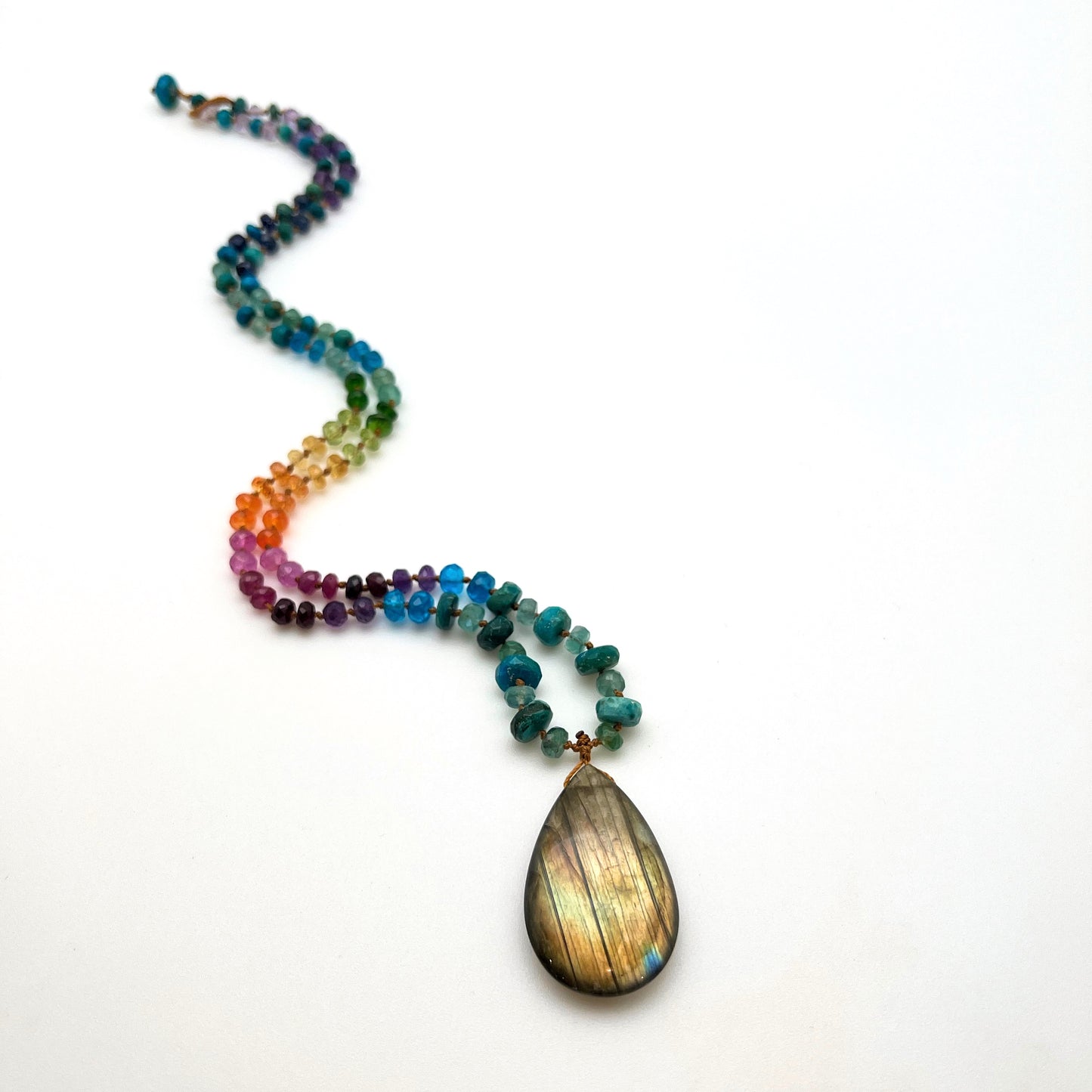 Labradorite & Opalina Rainbow Mana