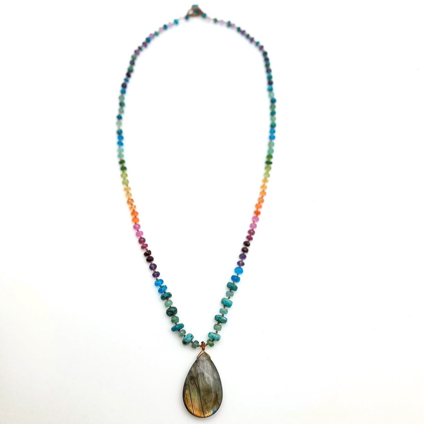 Labradorite & Opalina Rainbow Mana