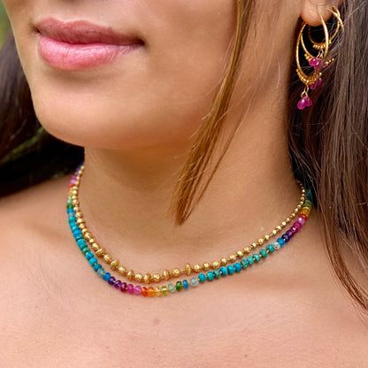 Organic Gold Necklace