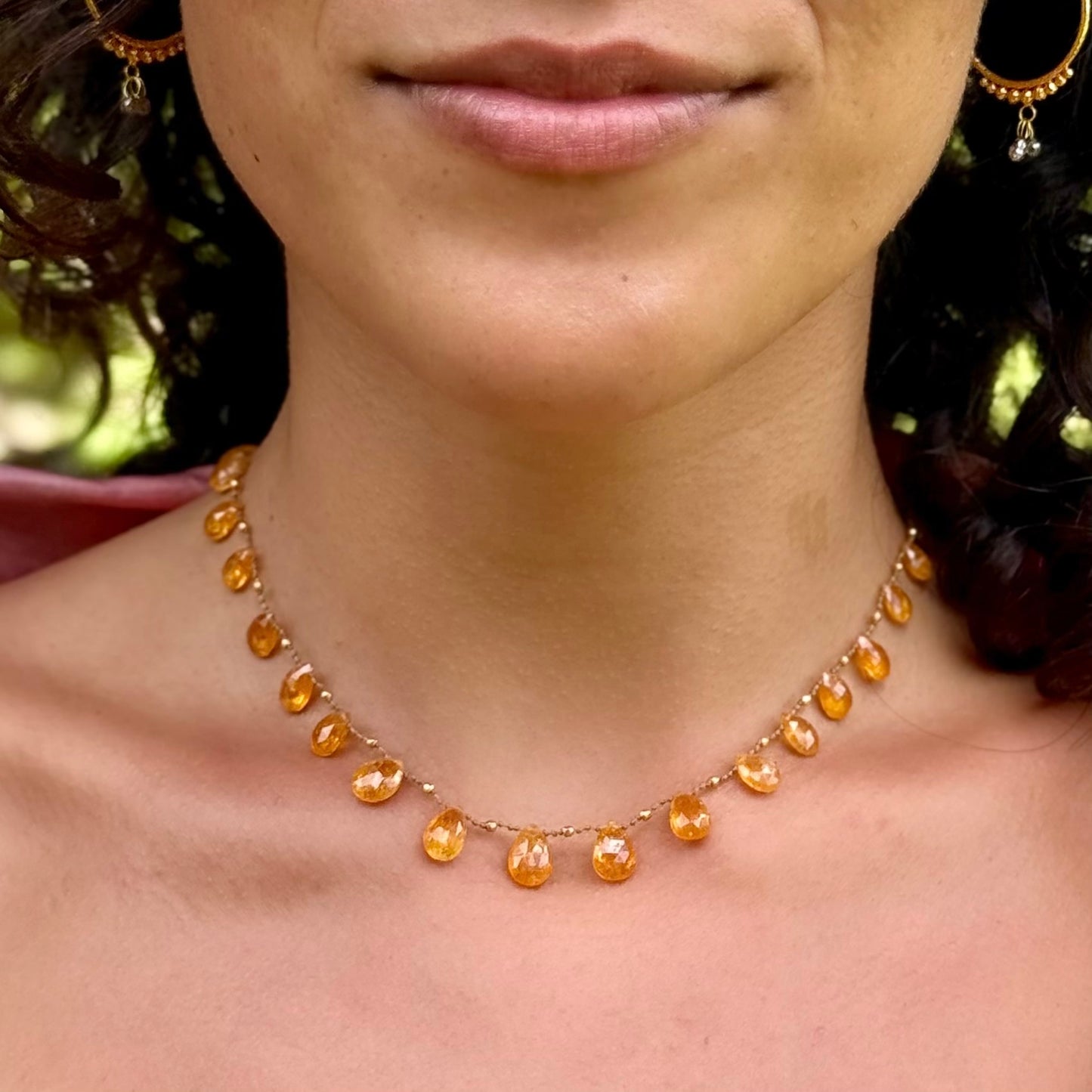 Mandrin Garnet & Gold Ali'i
